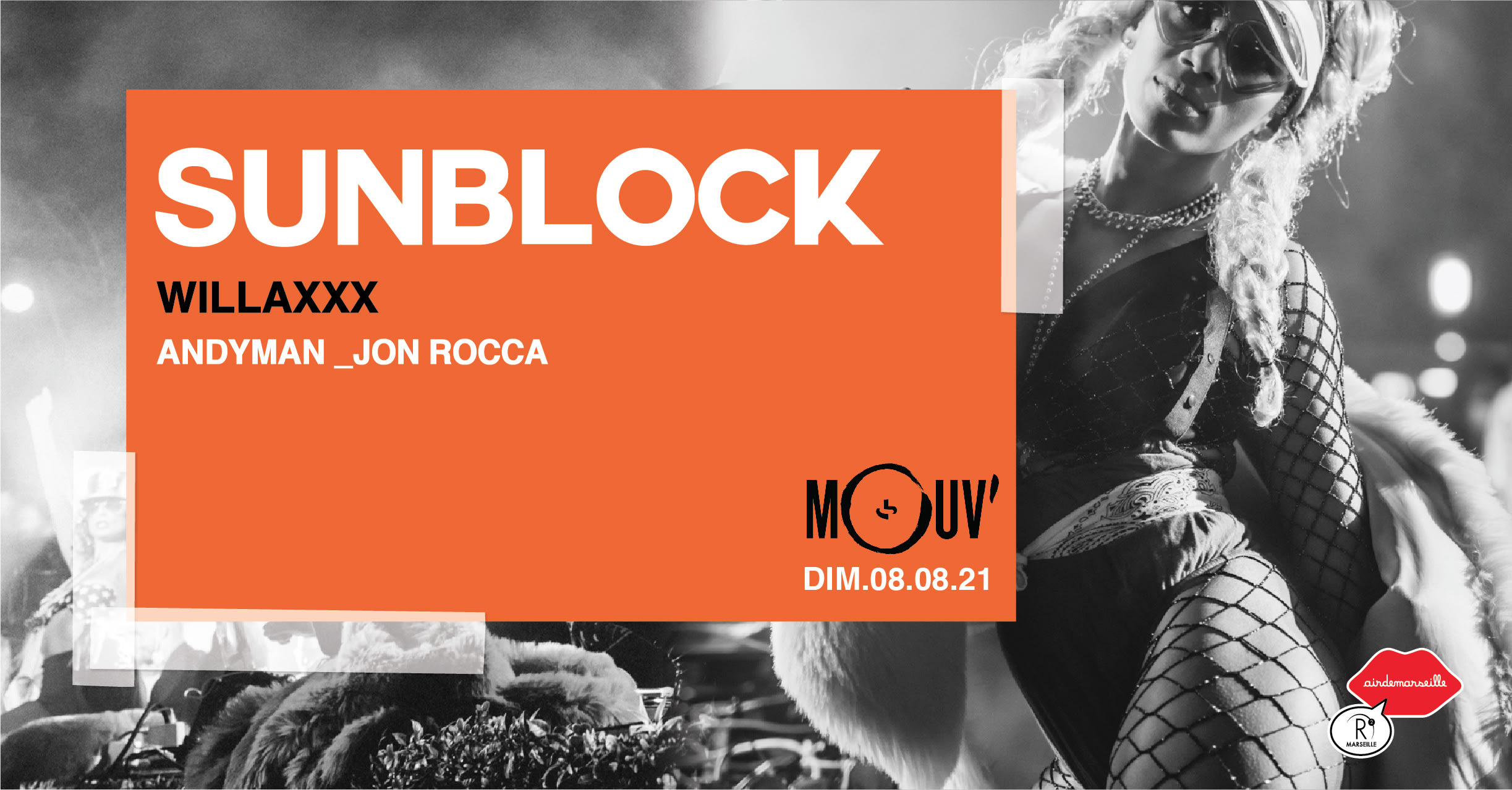 Sunblock X Radio Mouv' - Willaxxx & Guest Cover