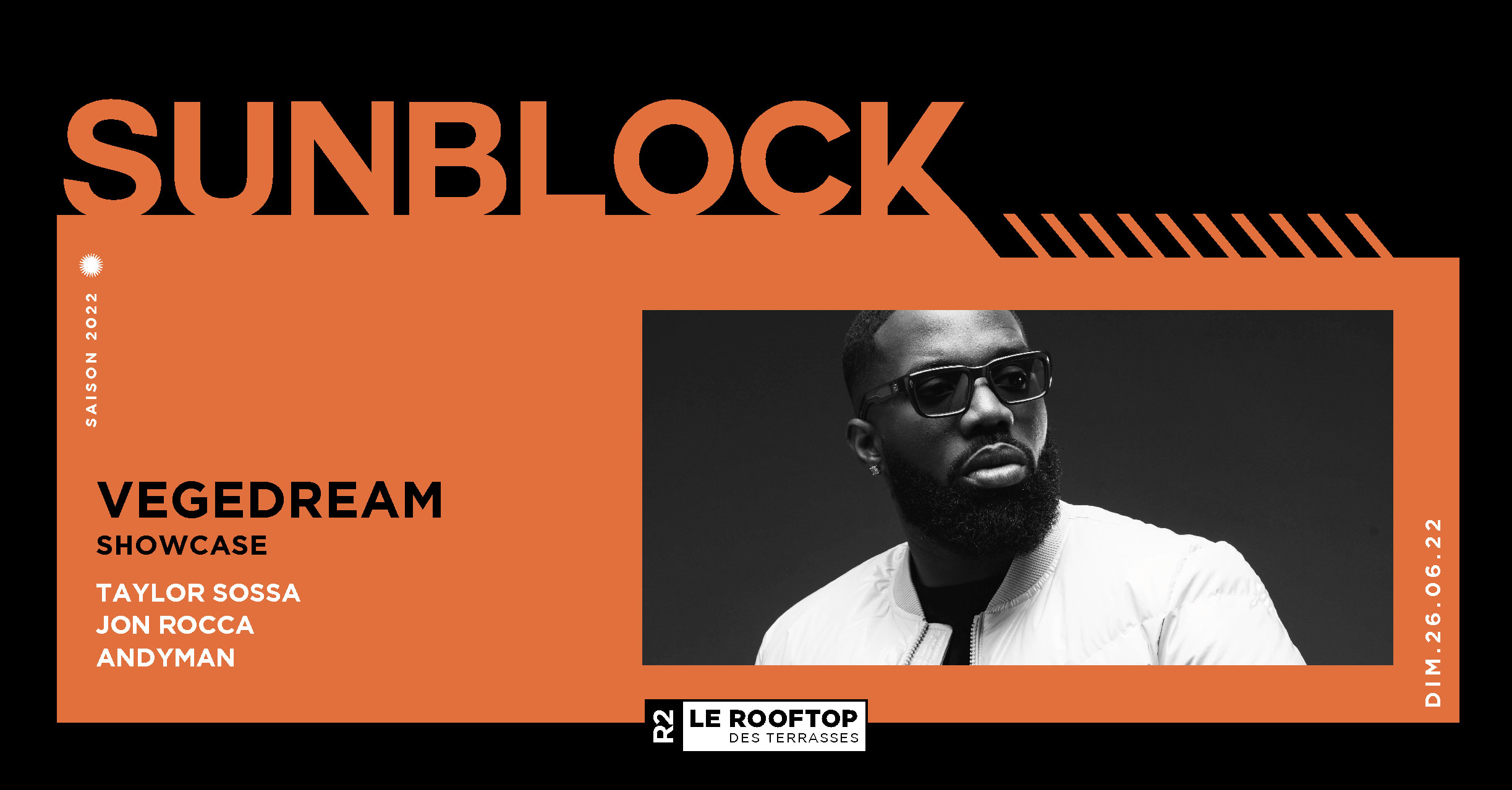 R2 I Le Rooftop X Sunblock - Showcase Vegedream - 26.06 Cover