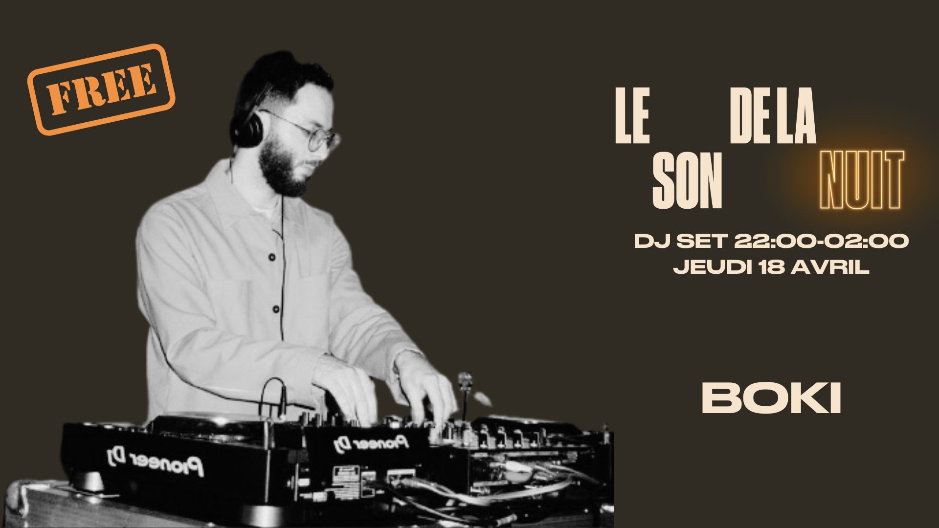 Le Son De La Nuit Avec Boki (Gratuit) Cover