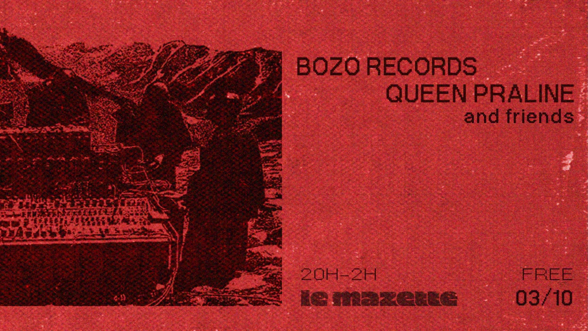 Club : Queen Praline X Bozo Records Cover