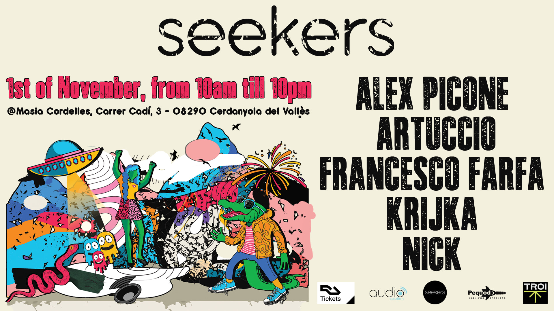 Seekers // Outdoor Day Event Cover