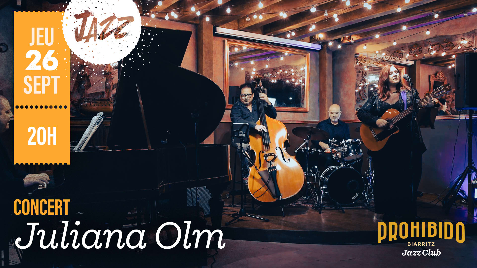 Juliana Olm & Son Quartet { Bossa Jazz } Cover