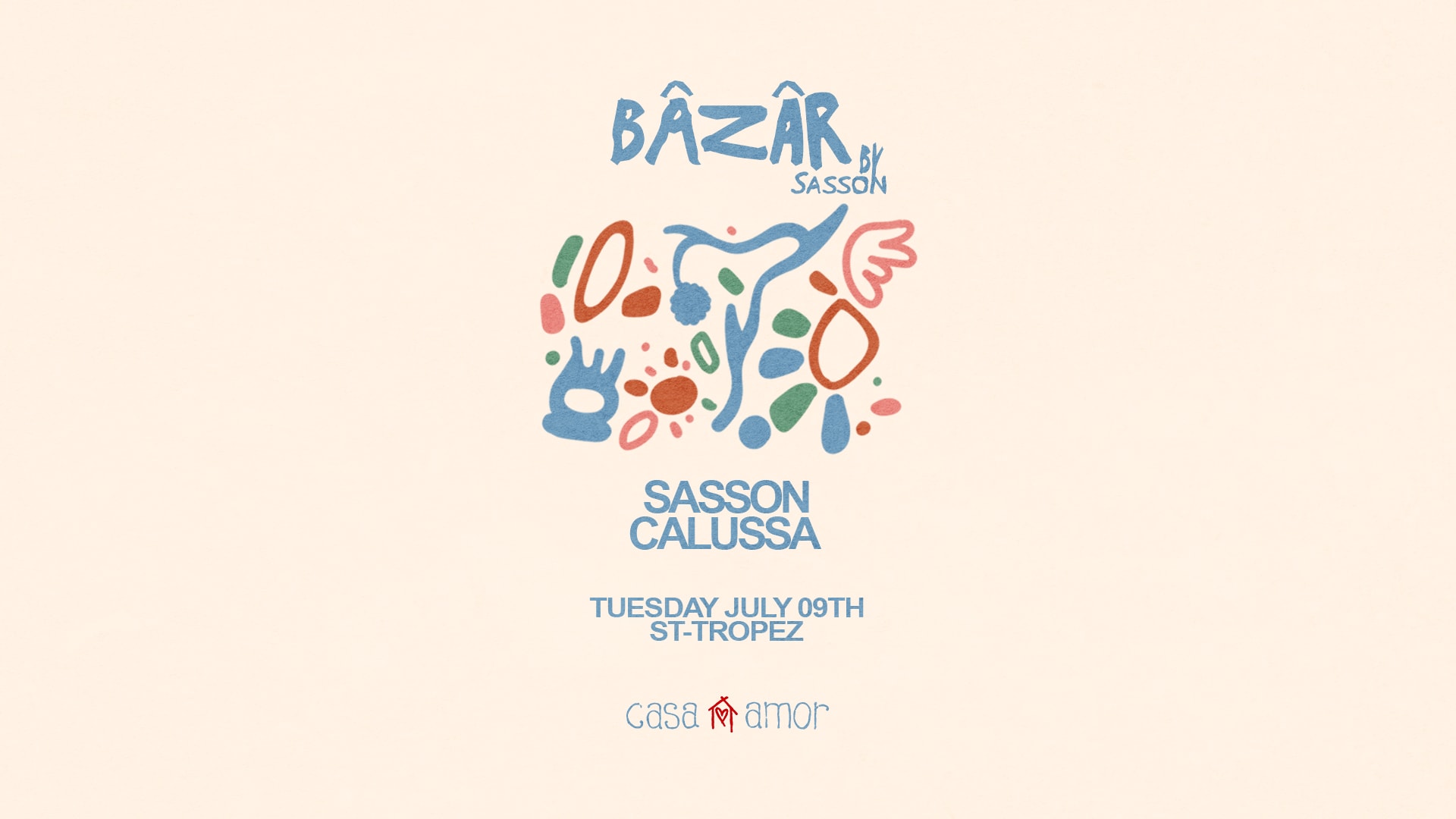 Bazar By Sasson W/ Calussa - Casa Amor Cover