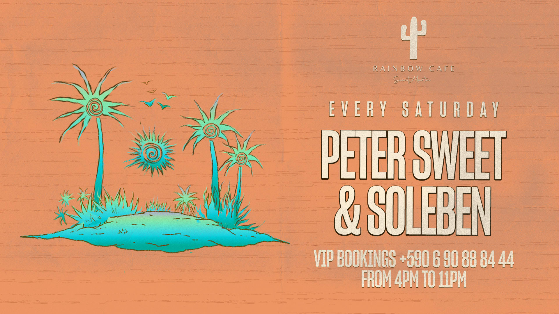 Rainbow Saturdays : Peter Sweet & Soleben Cover