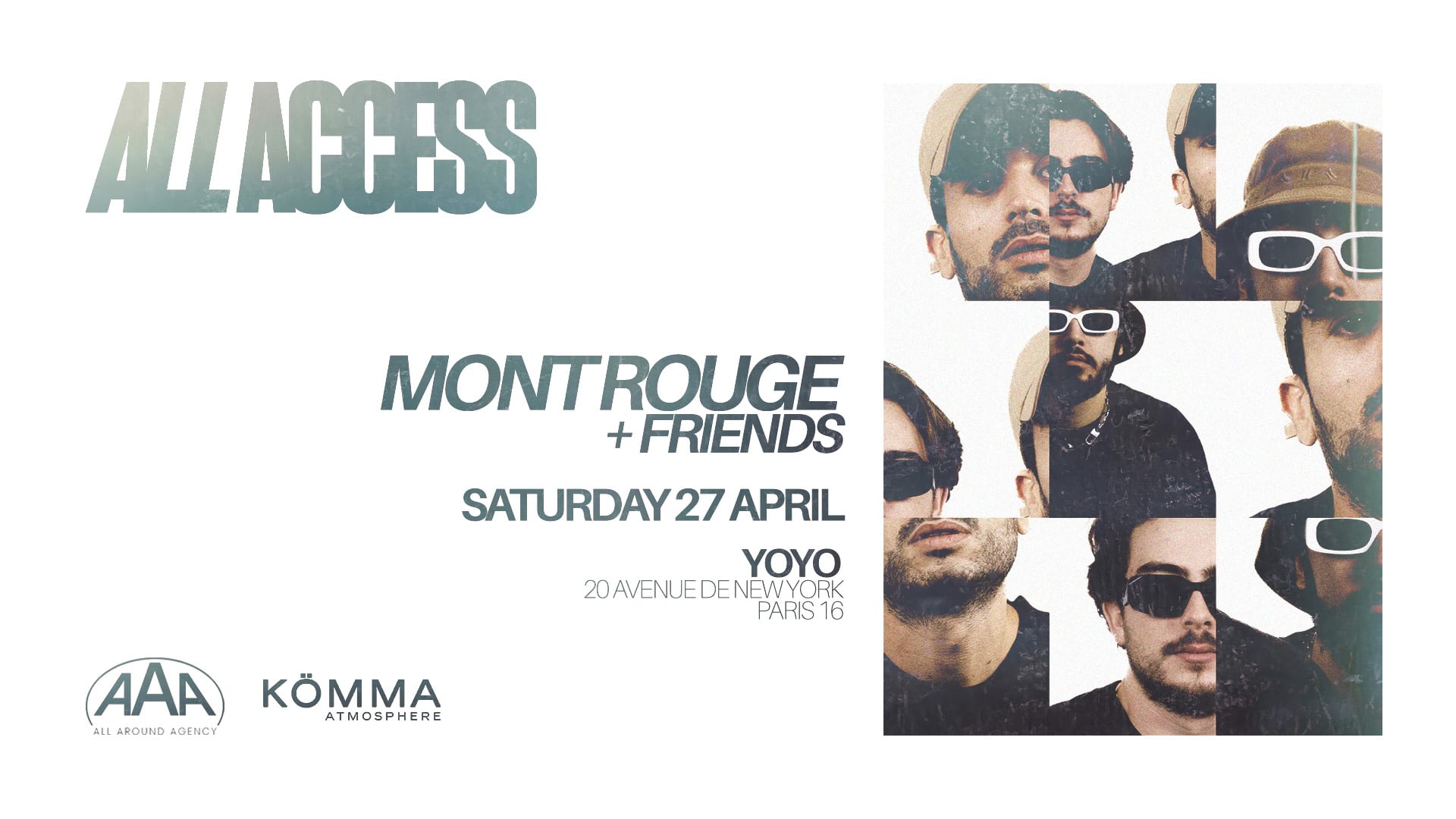 Mont Rouge And Friends X Aaa Cover
