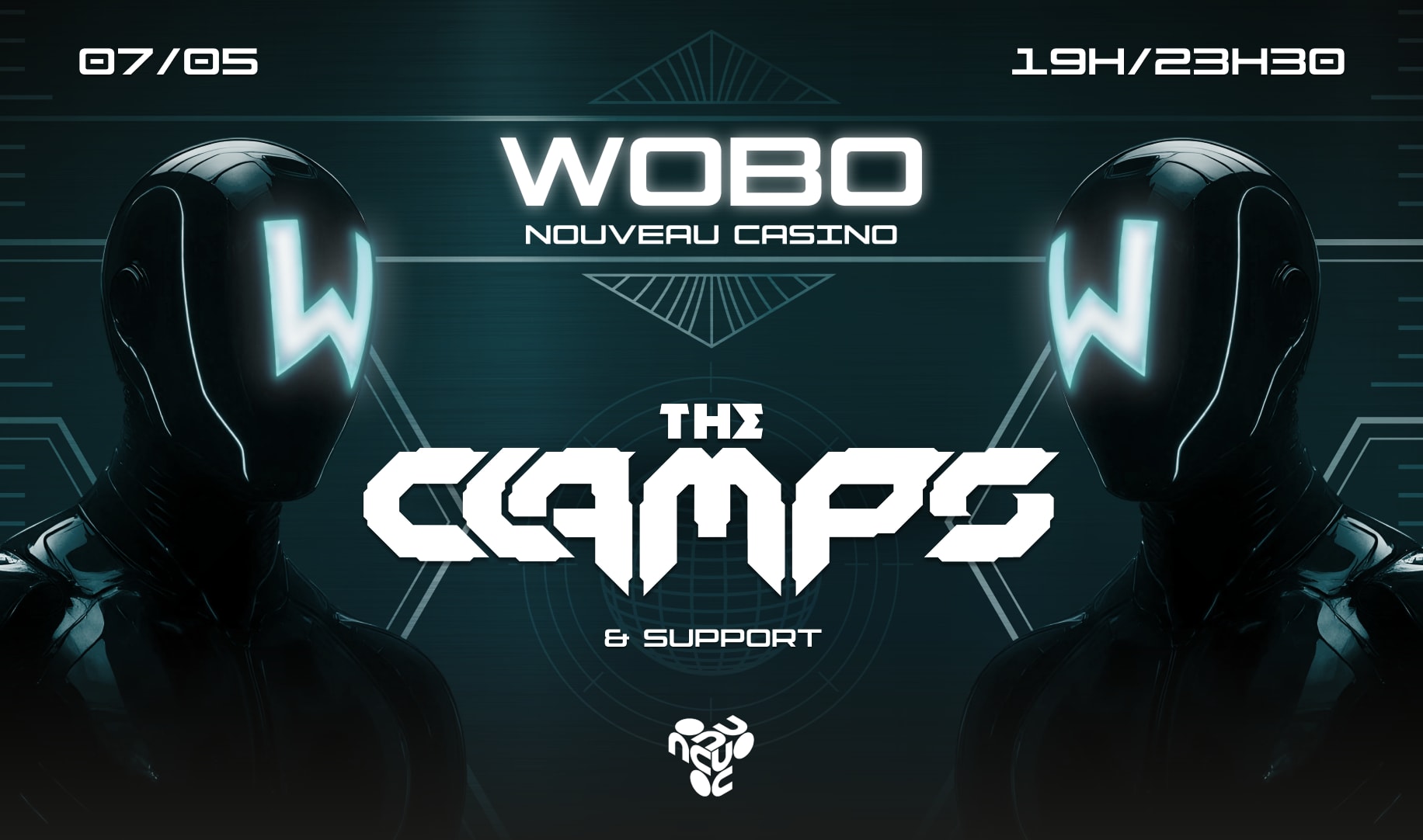Wobo : Nouveau Casino #05 W/ The Clamps & More Cover