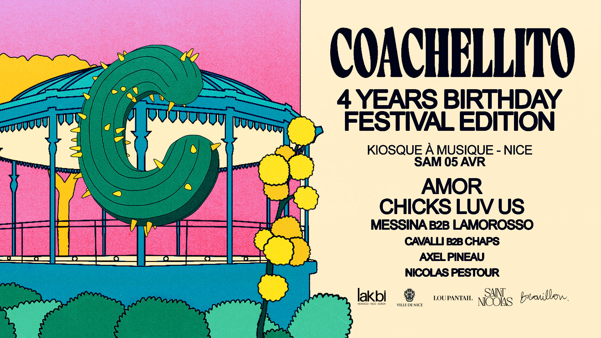 Coachellito Present Kiosque A Musique Nice Cover