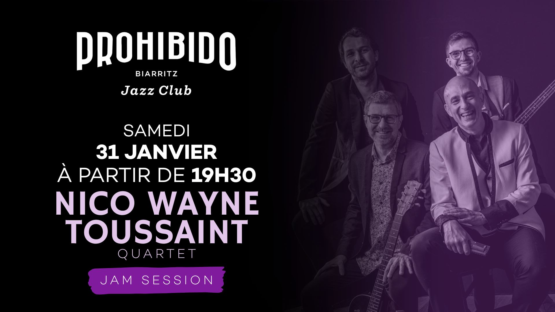 Nico Wayne Toussaint Pour Une Jam Session Cover