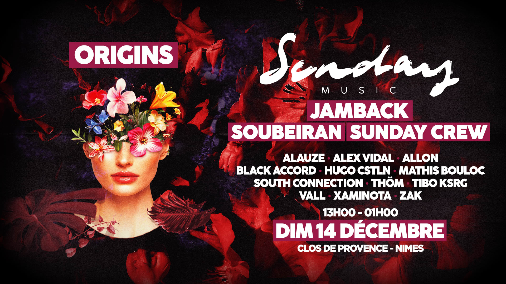 Sunday Music - Clos De Provence 2025 Cover