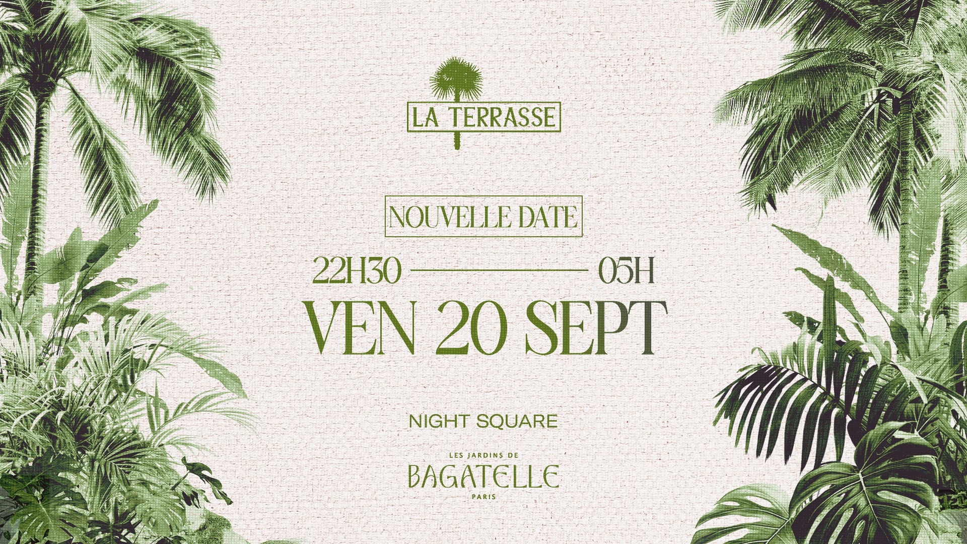 La Terrasse X Bagatelle (20/09) Cover