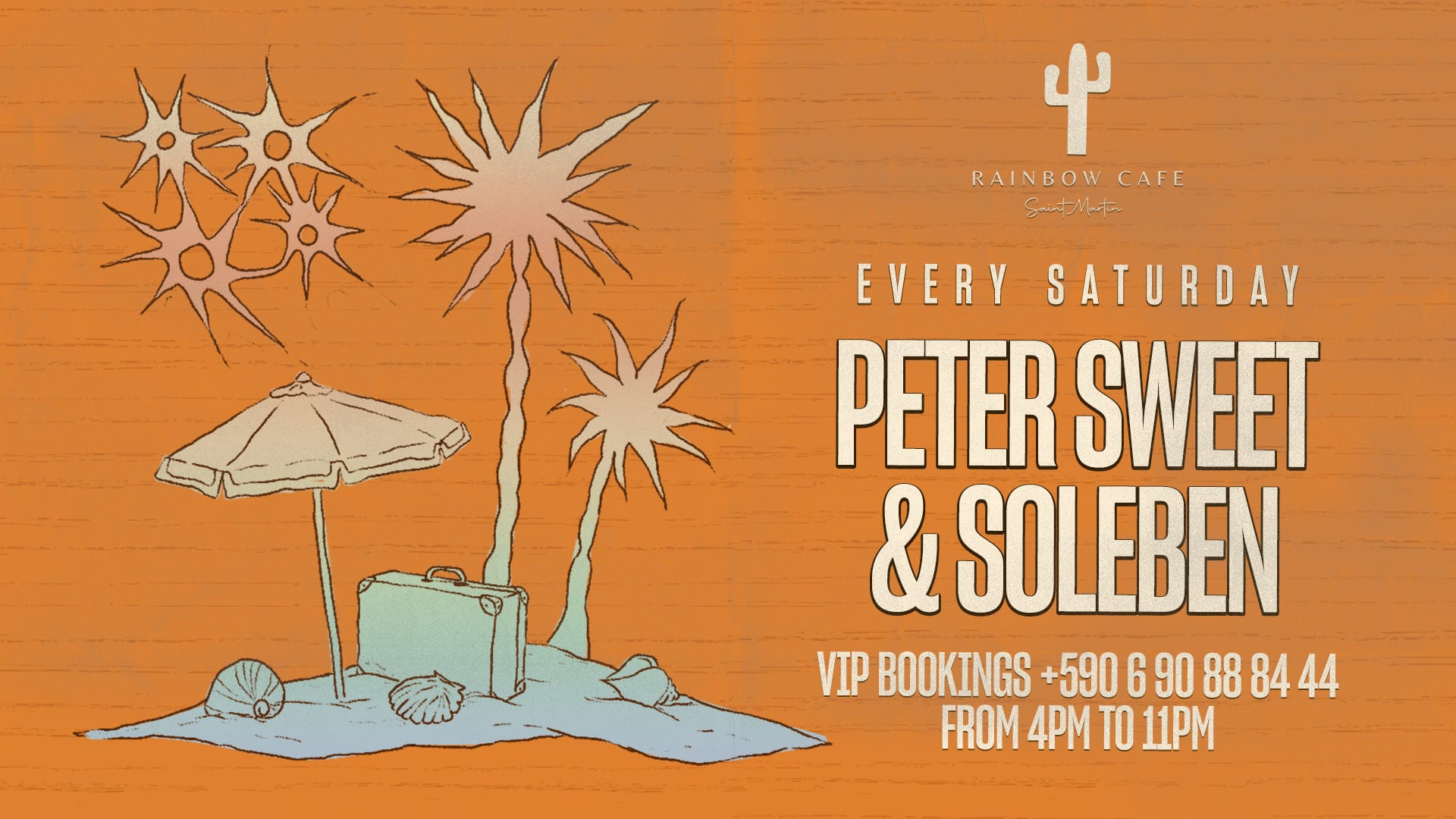 Rainbow Saturdays : Soleben & Peter Sweet Cover