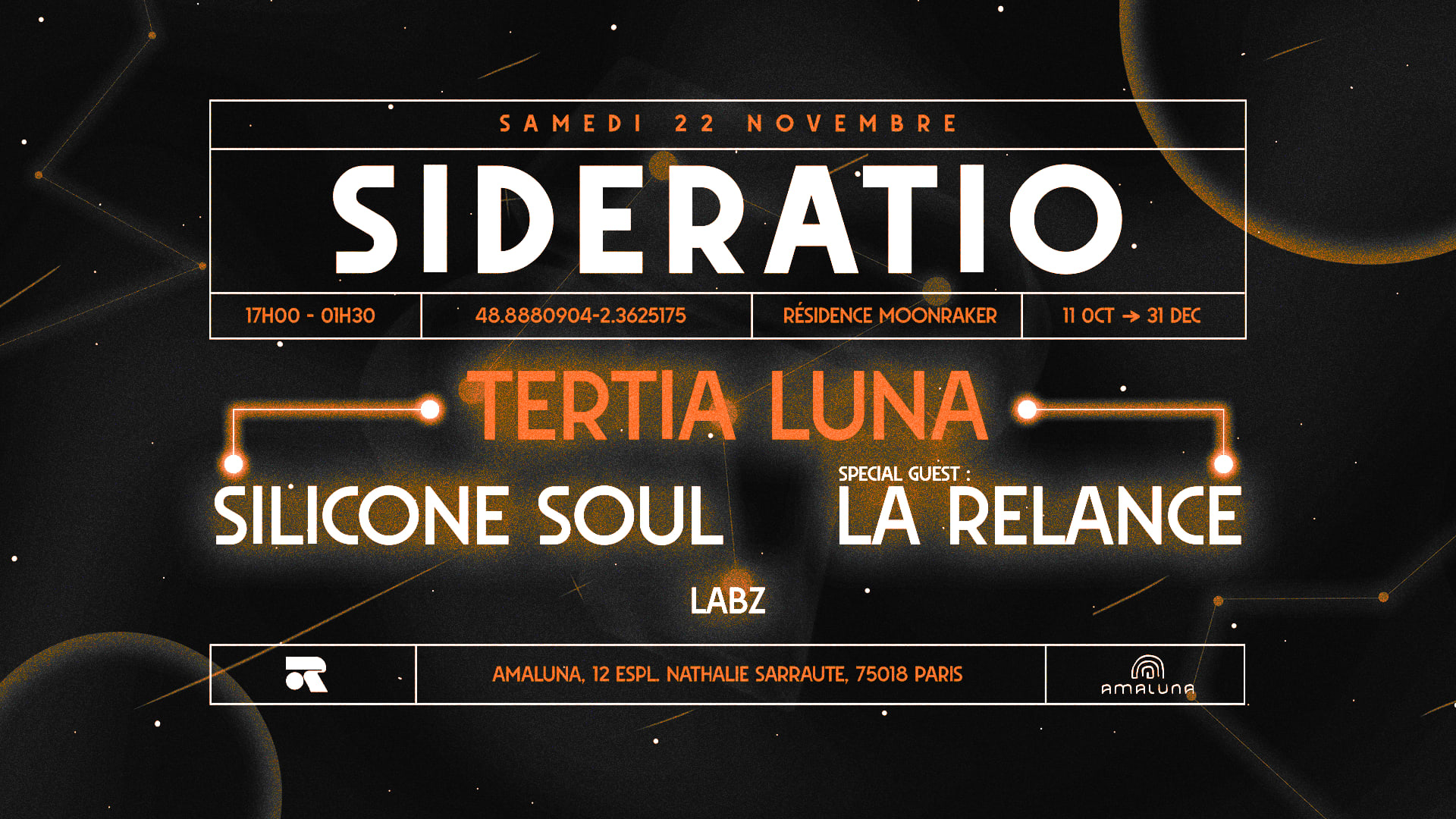 Sideratio - Tertia Luna : Silicone Soul & La Relance Cover
