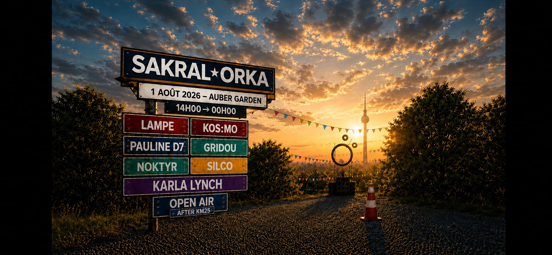 Orka X Sakral : Open Air Cover