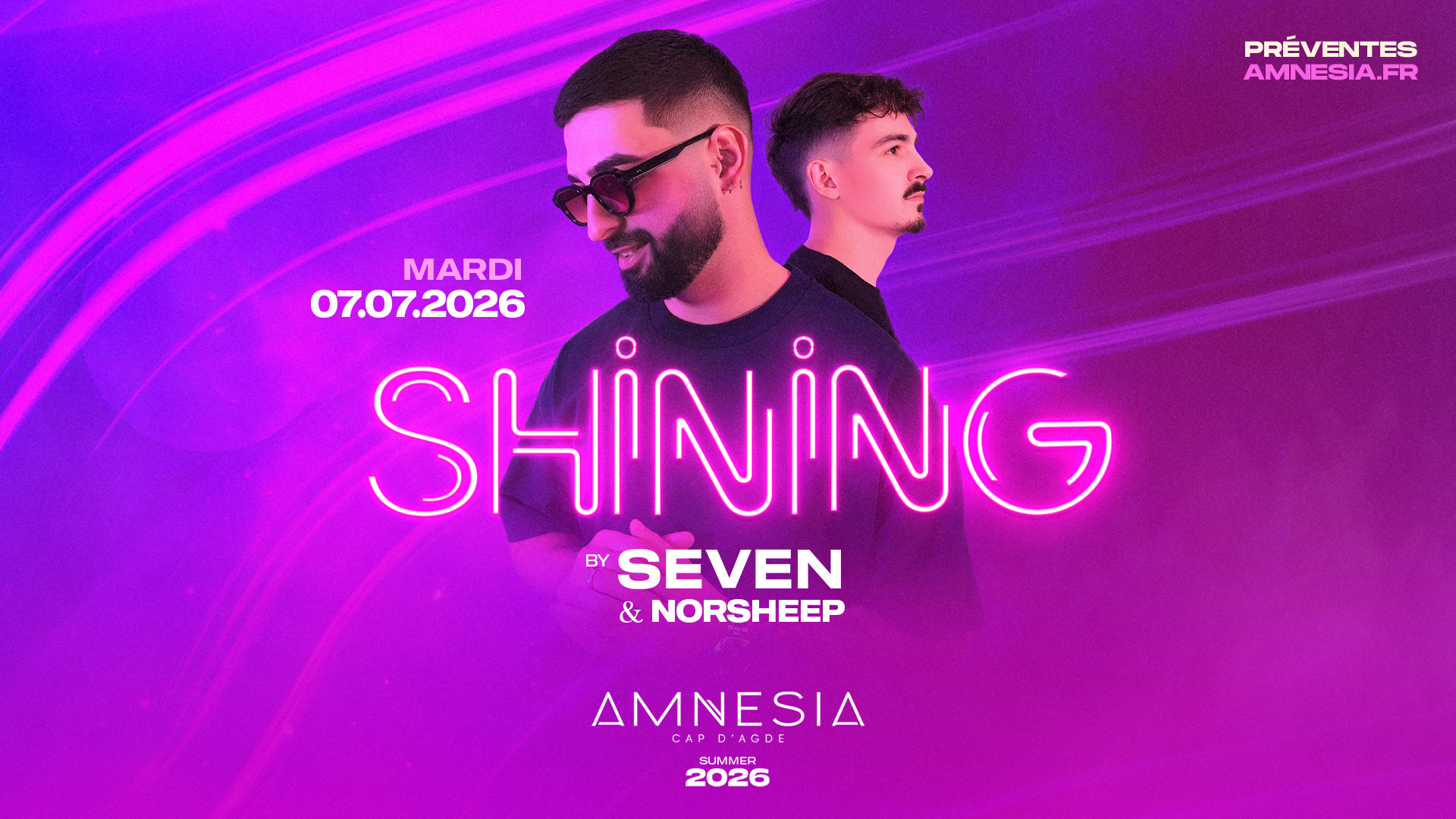 Shining @ Amnesia Cover