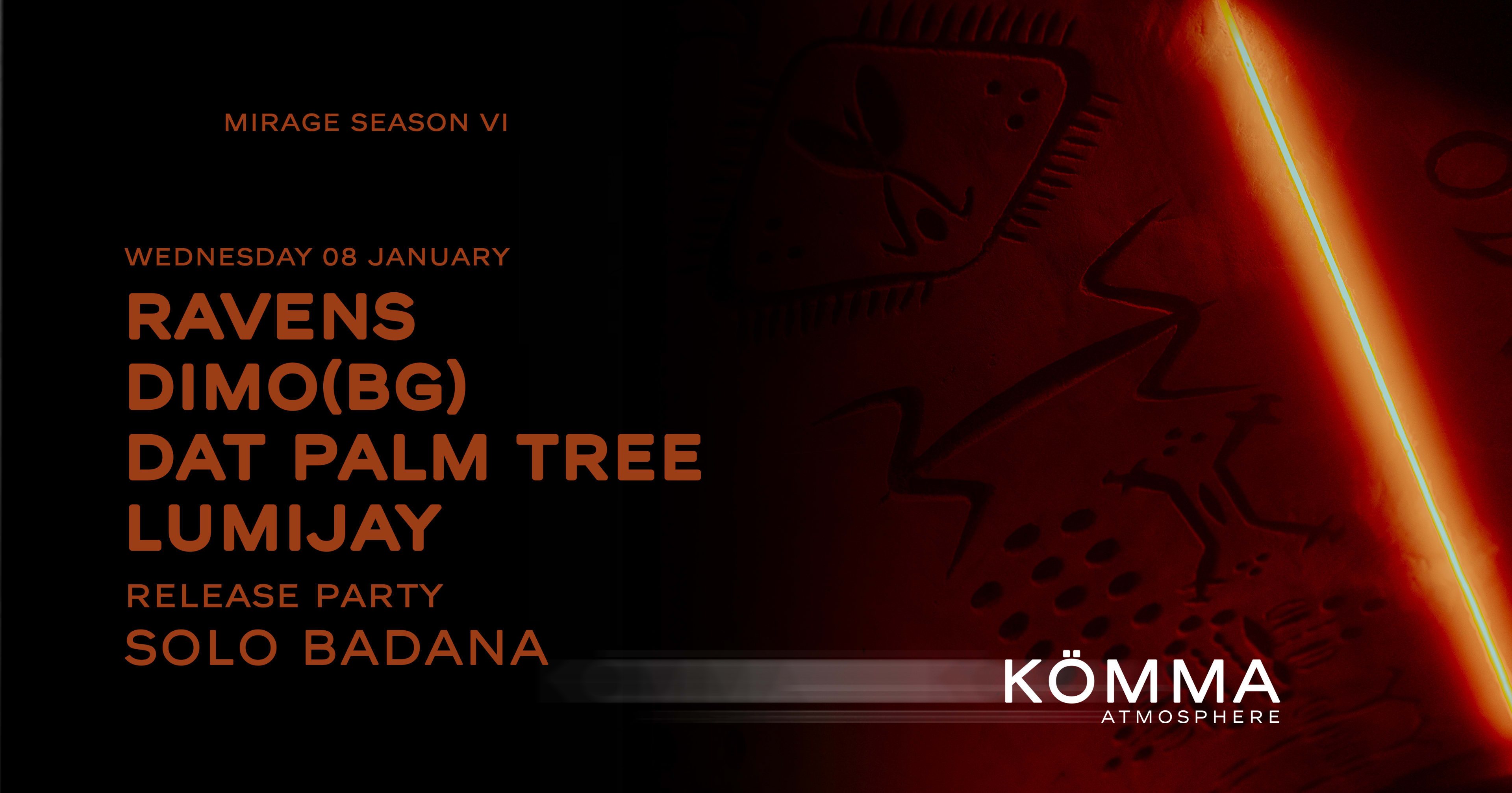 Kömma Residency: Ravens, Dimo And Friends Cover