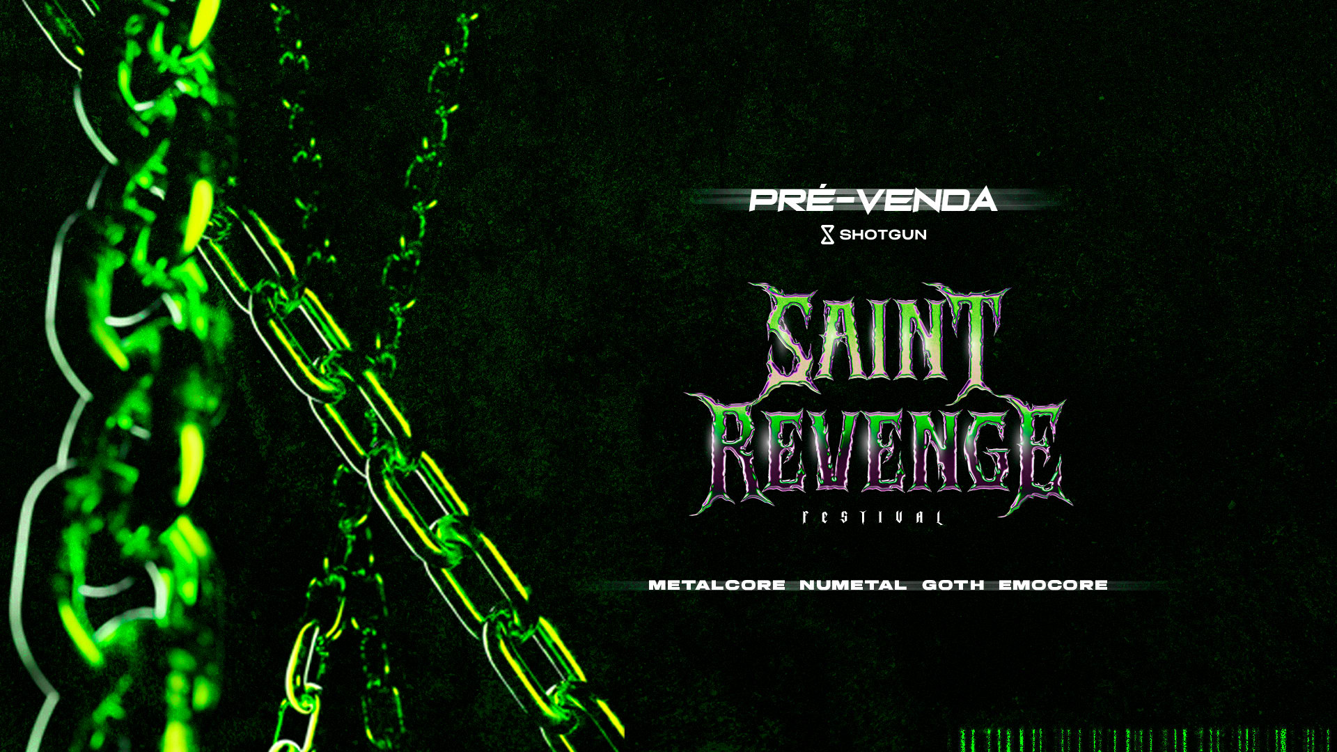 Pré-Venda Saint Revenge Fest Cover