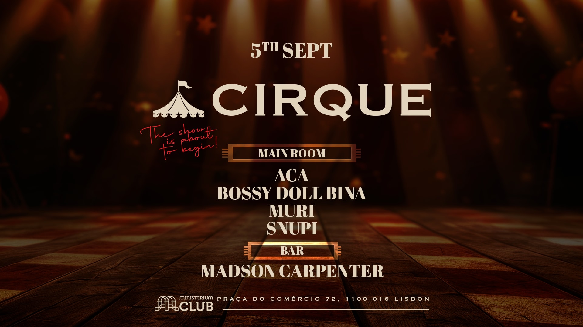 Cirque: Act VI Cover