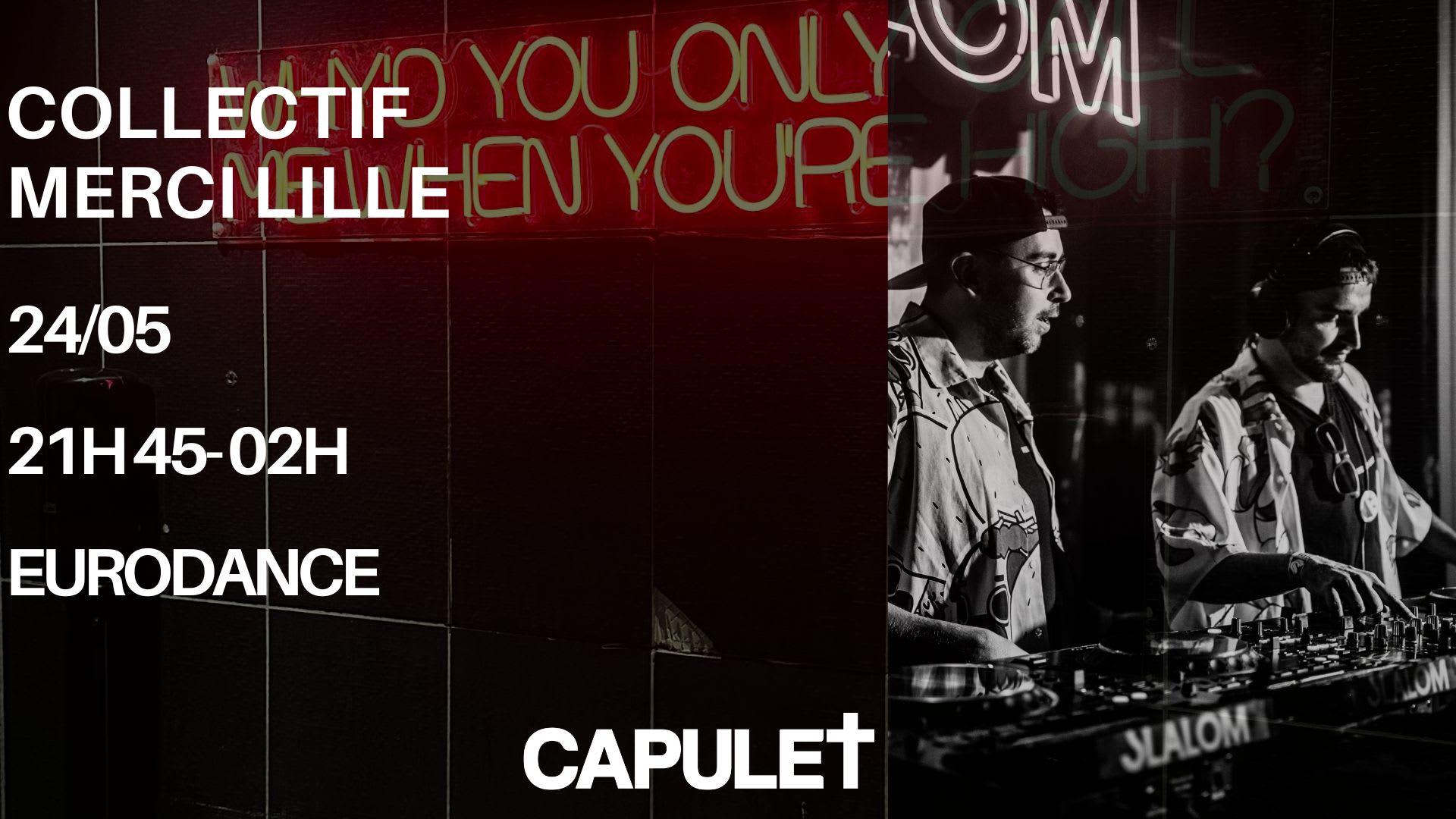 Merci Lille, Capulet, 24/05 Cover