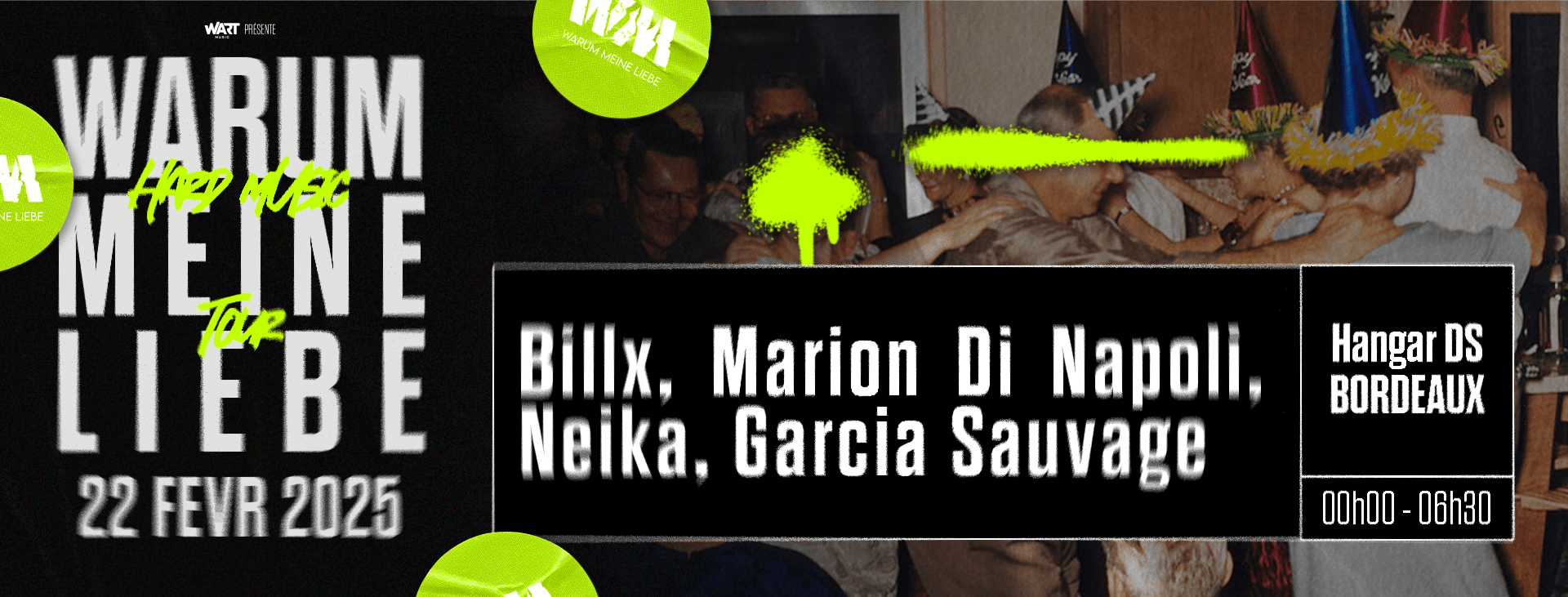Warum W/ Billx / Marion DI Napoli / Garcia Sauvage / Neika Cover