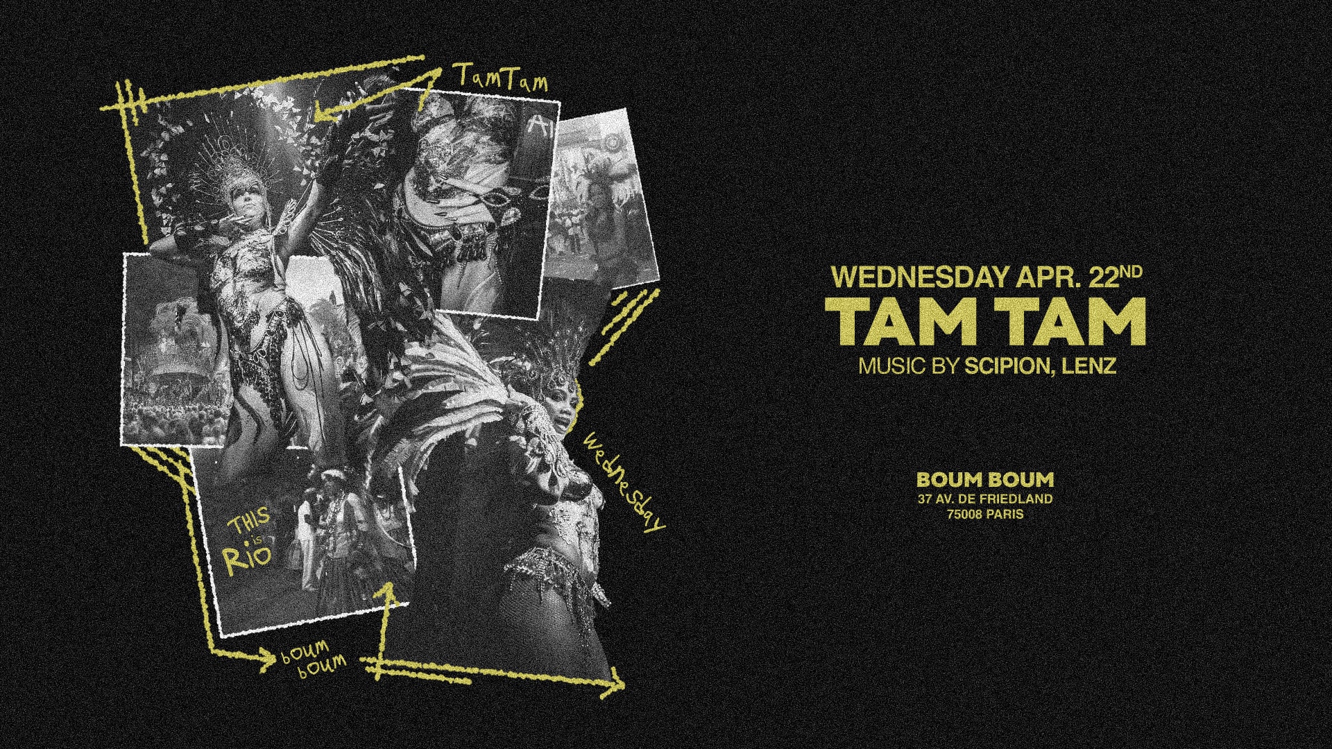 Mercredi 22 Avril - Tam Tam Cover