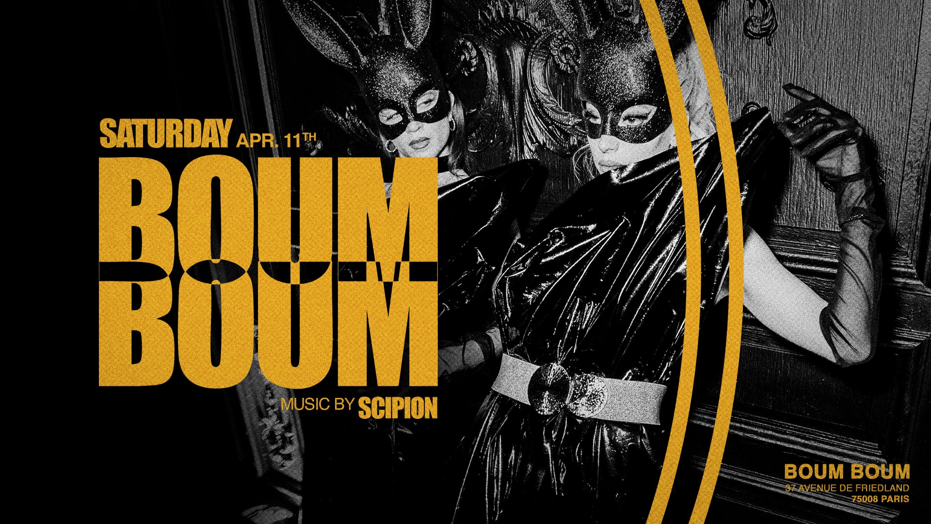 Samedi 11 Avril - Boum Boum Cover
