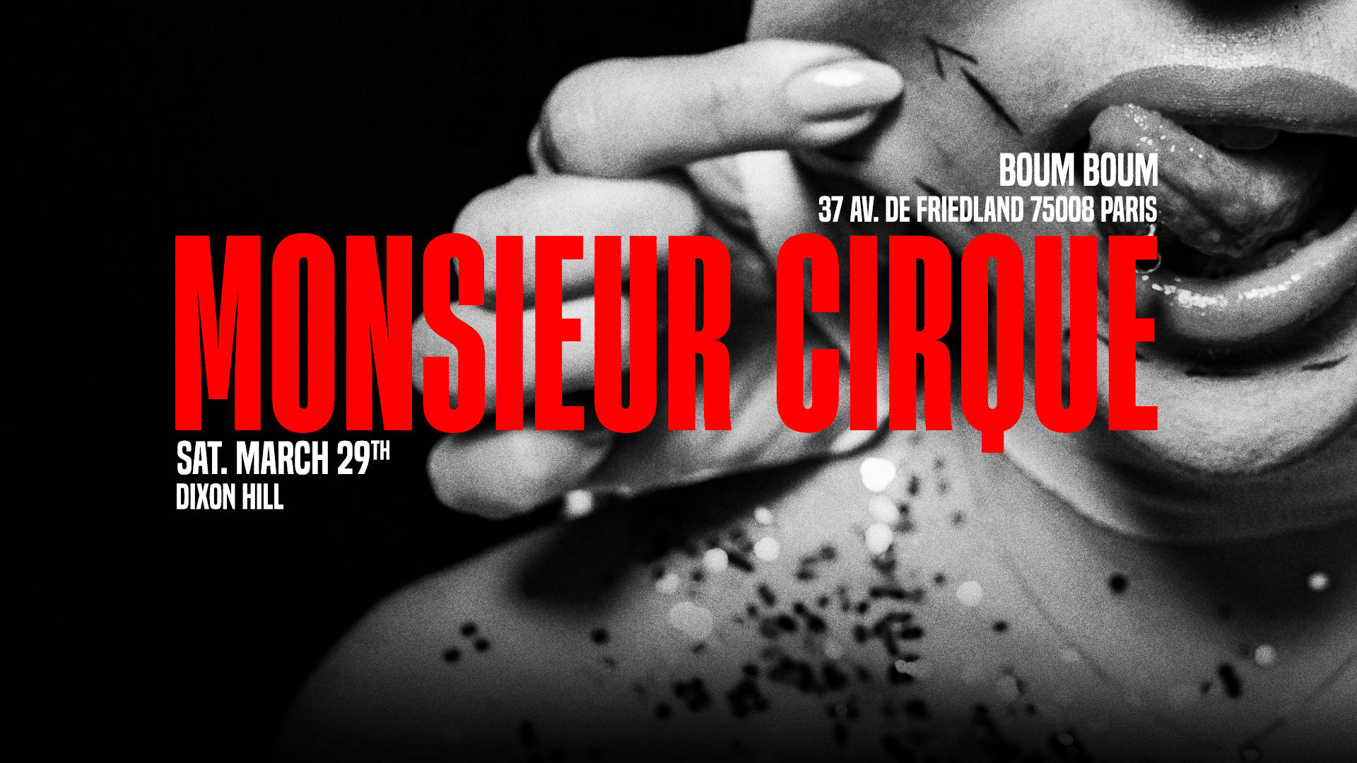 Monsieur Cirque Samedi 29 Mars Cover