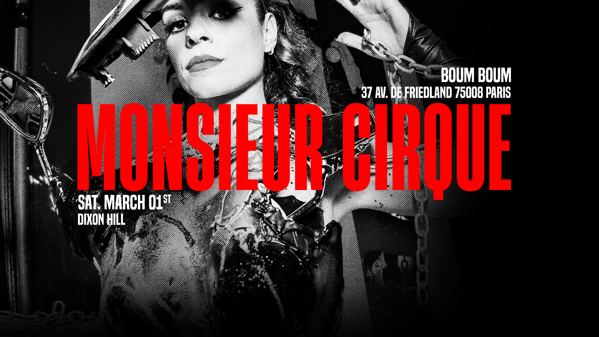 Monsieur Cirque 01 Mars Cover