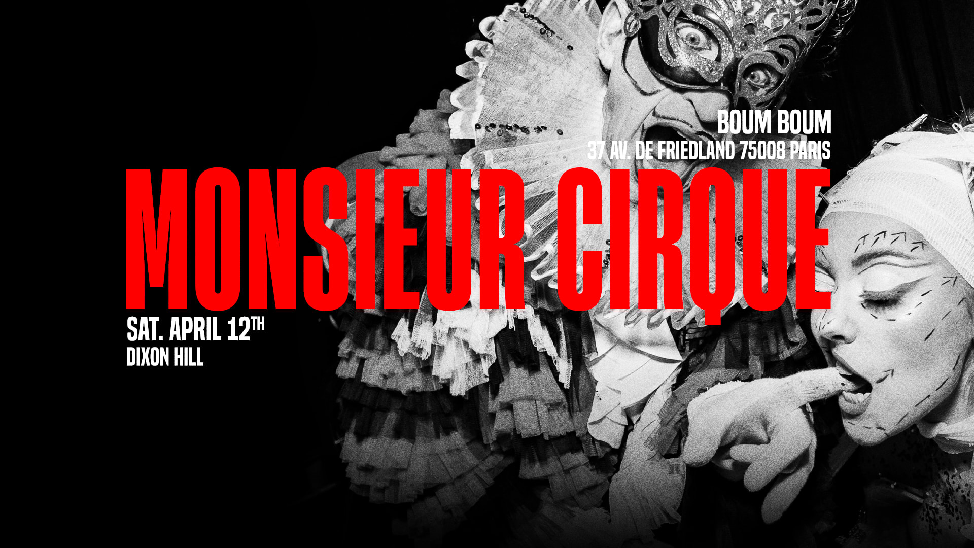 Monsieur Cirque 12 Avril Cover