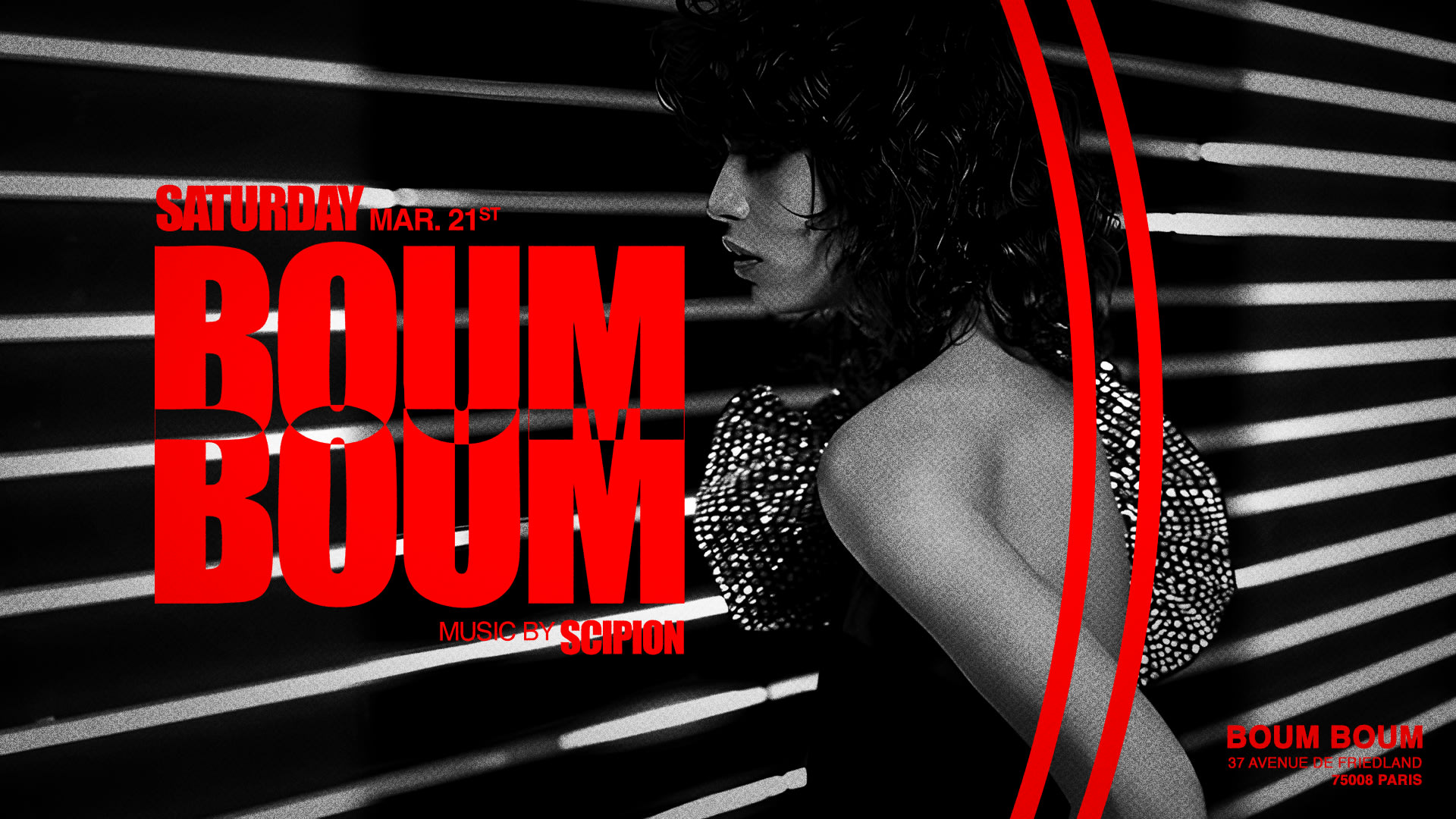 Samedi 21 Mars - Boum Boum Cover