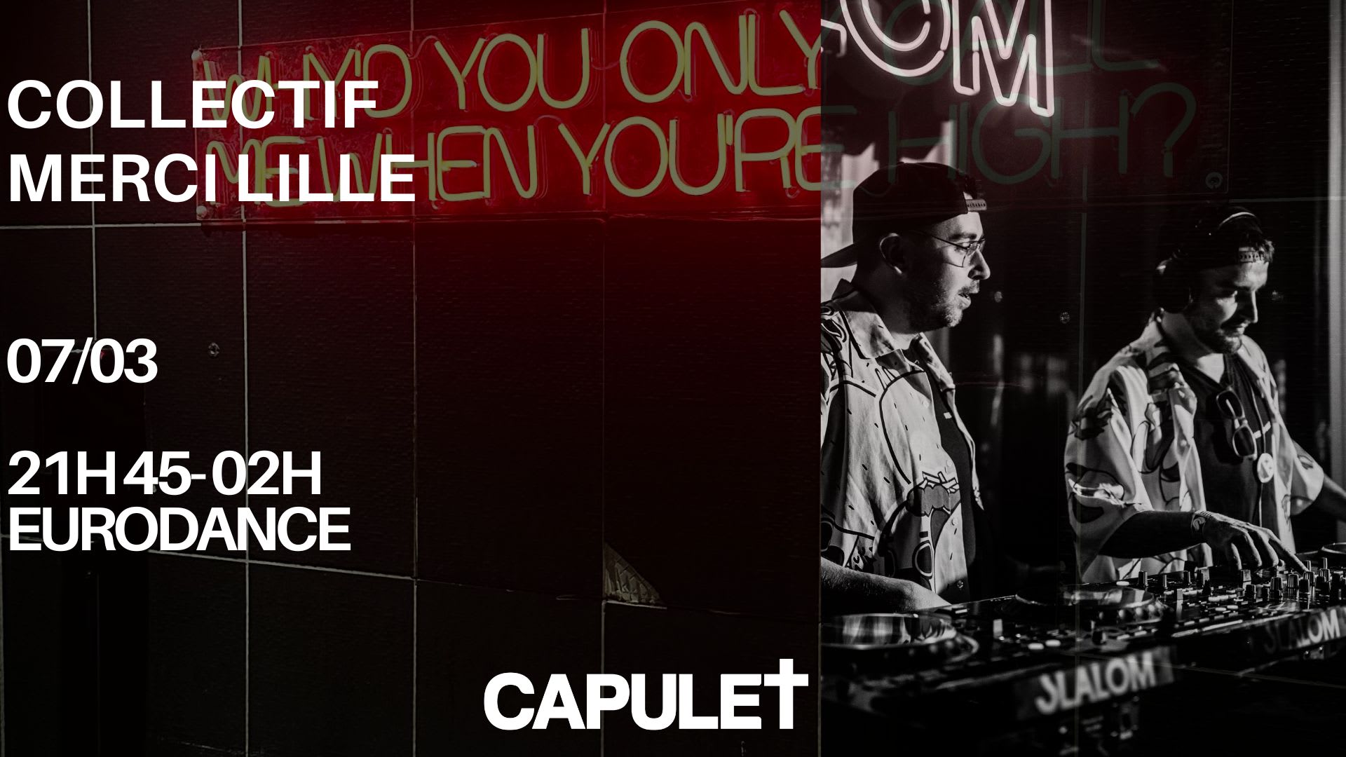 Merci Lille, Capulet, 07/03 Cover