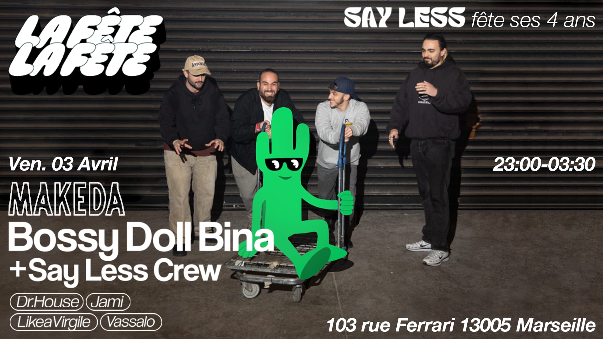 Say Less - Makeda Cover