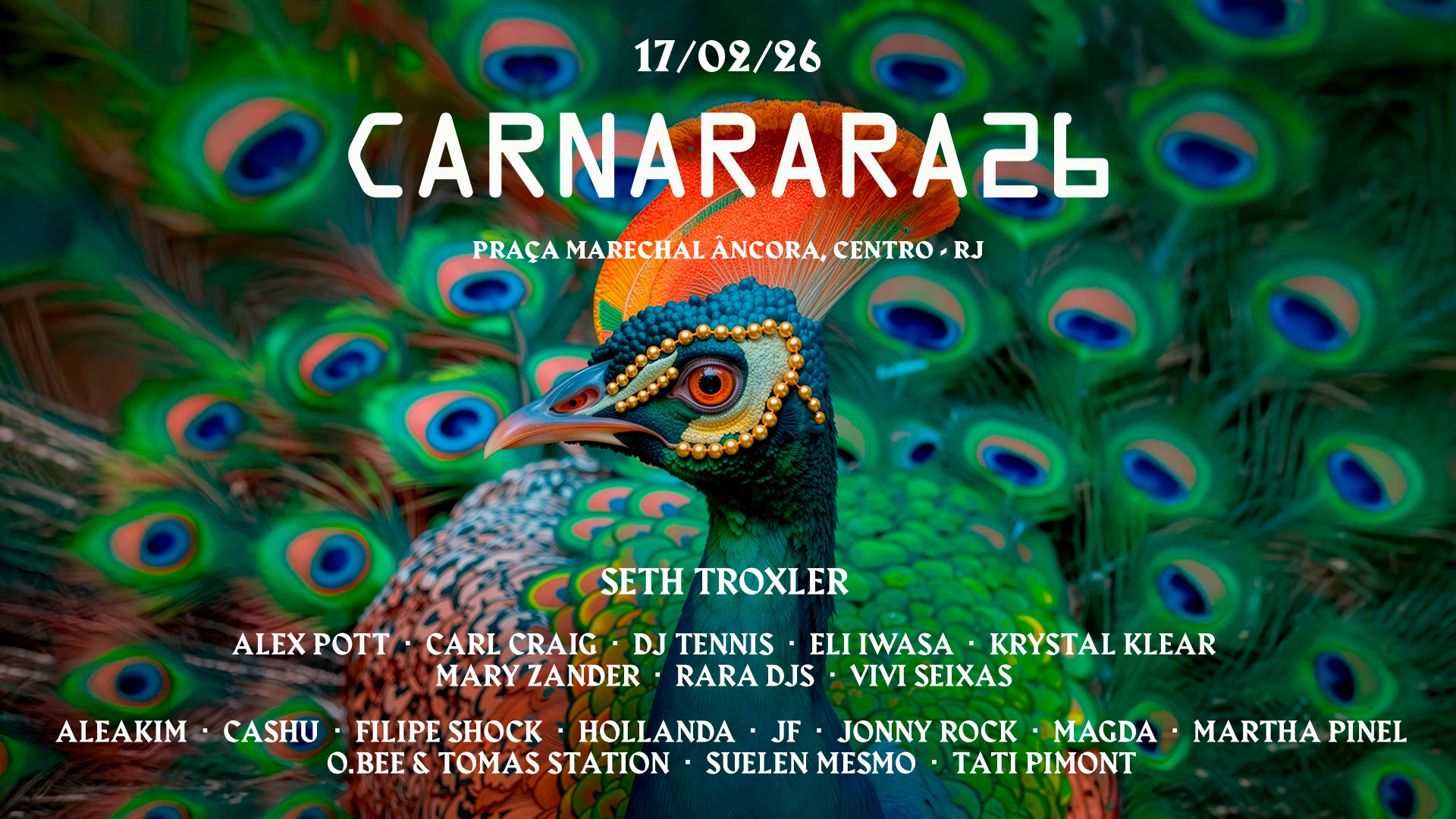 Carnarara 2026 - Ingressos Cover