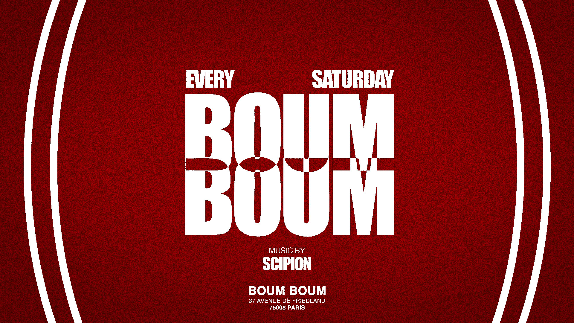Samedi 7 Fevrier - Boum Boum Cover