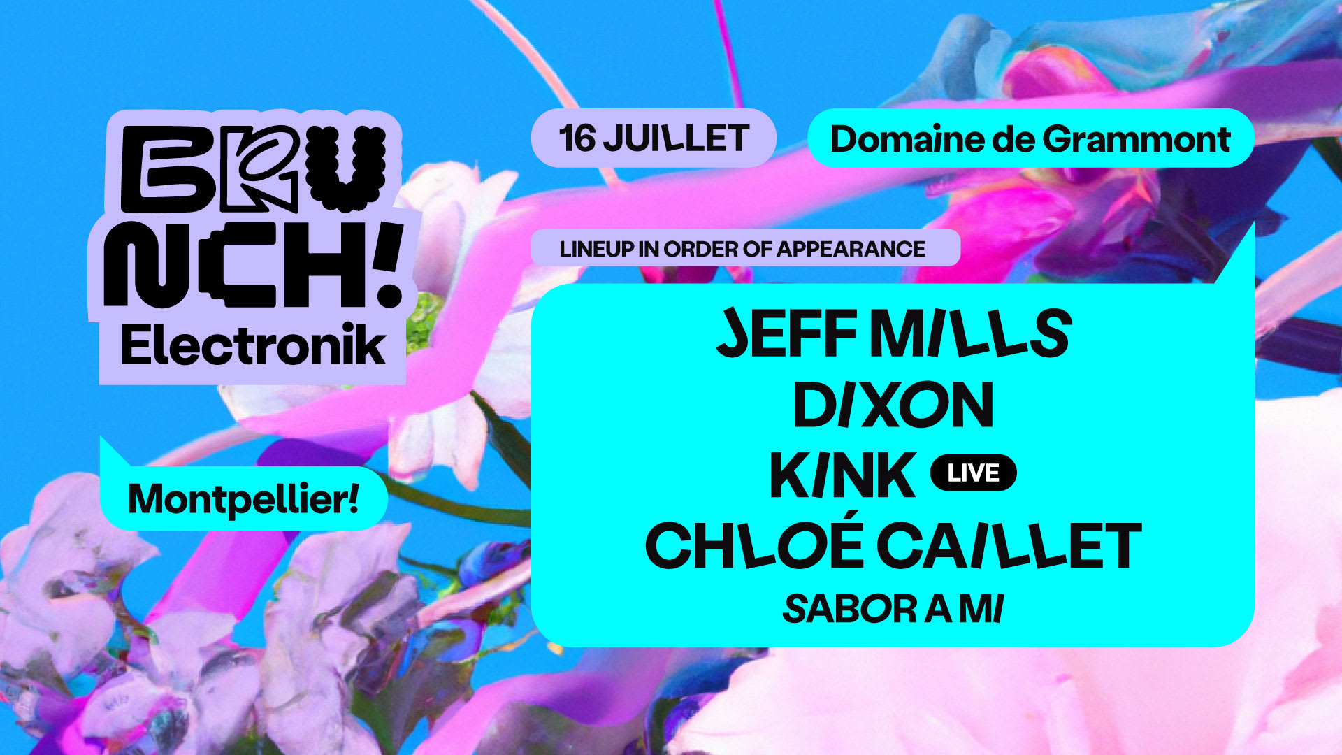 Brunch Electronik Montpellier 2023 Cover