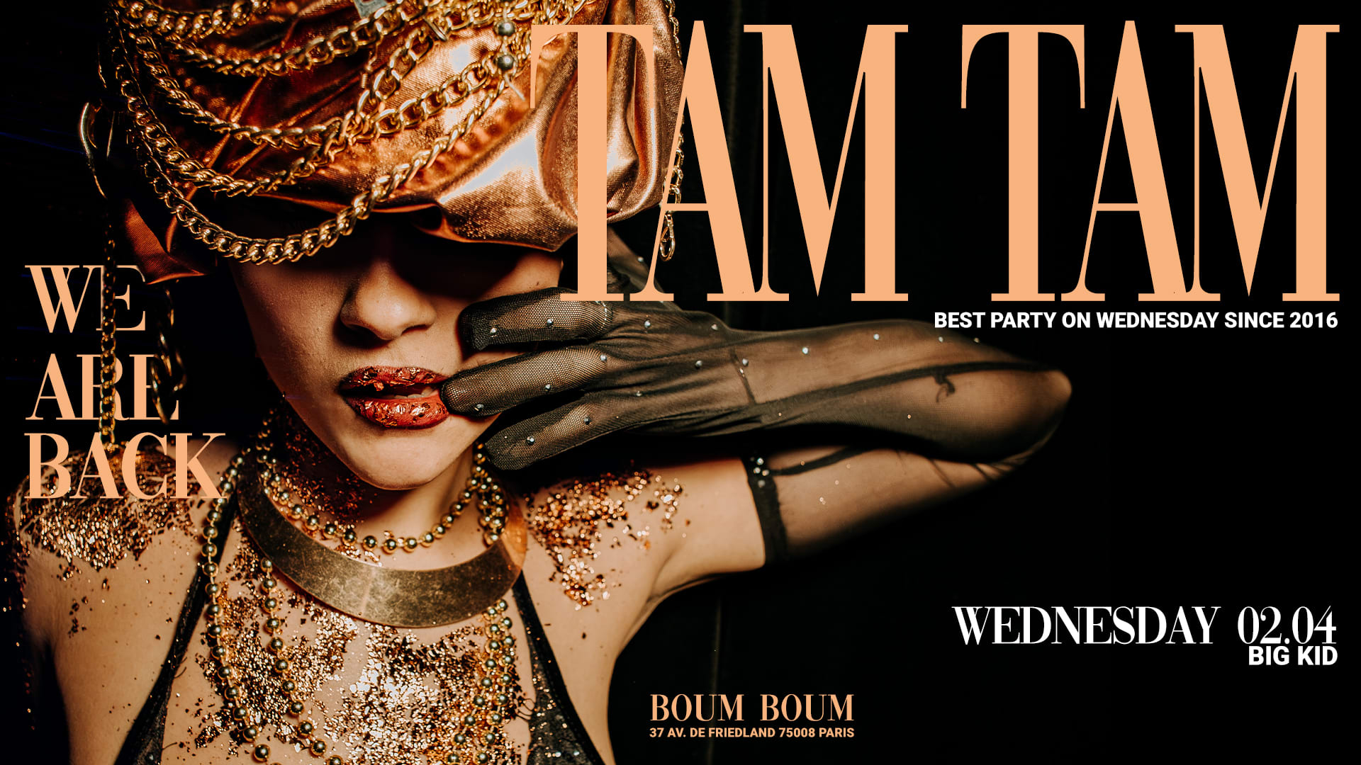 Tam Tam Is Back ! Cover