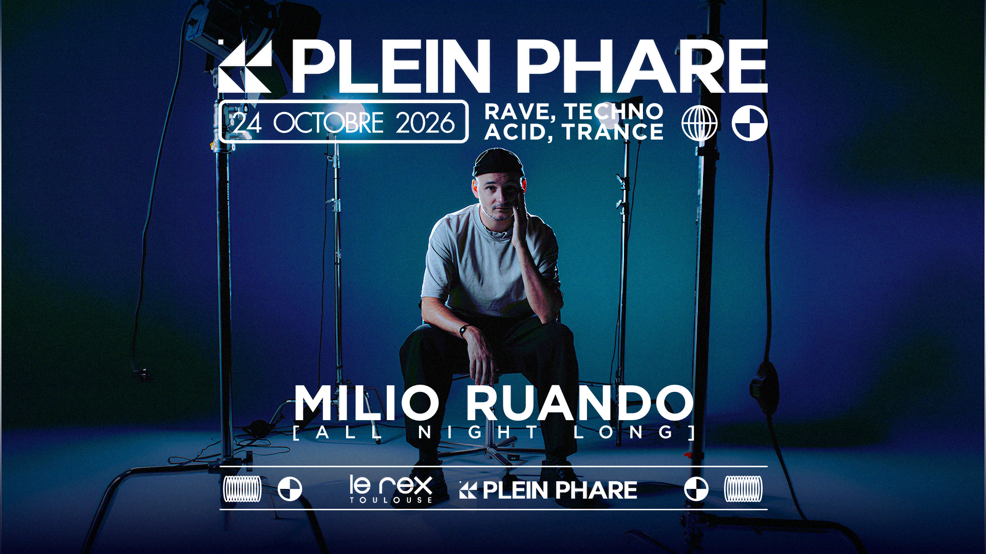 Milio Ruando All Night Long (Techno, Acid & Trance) Cover