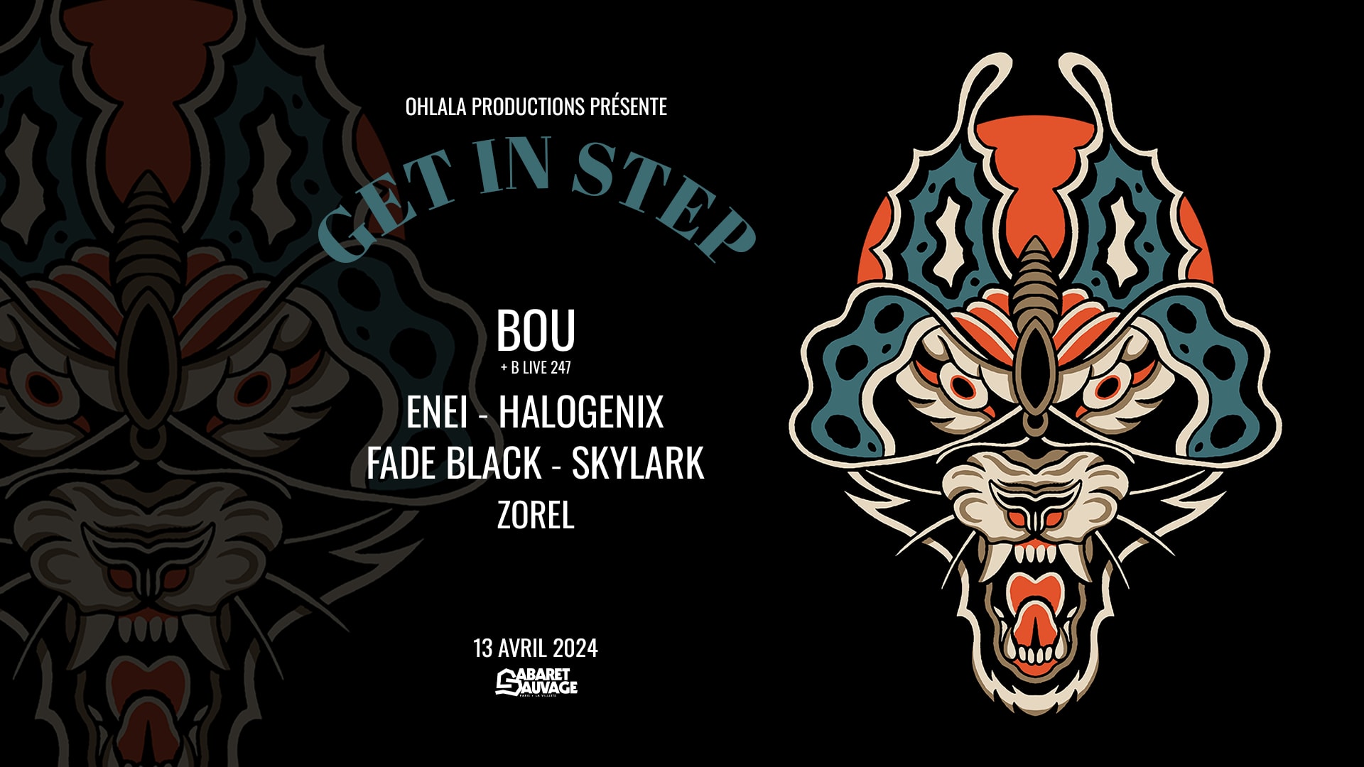 Get In Step W/ Bou - Enei - Halogenix - Fade Black & More Cover