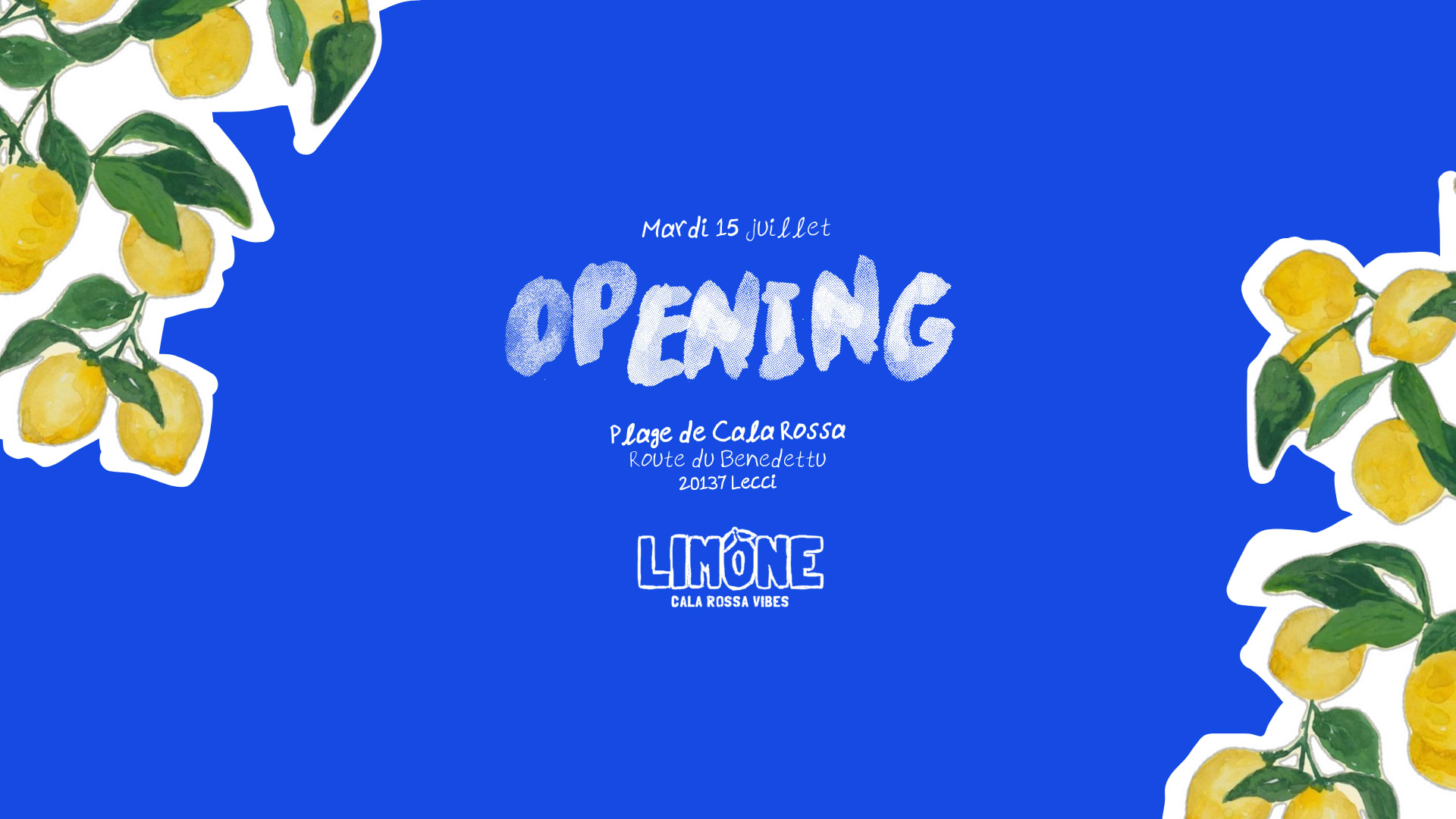 Opening - Limone Cover