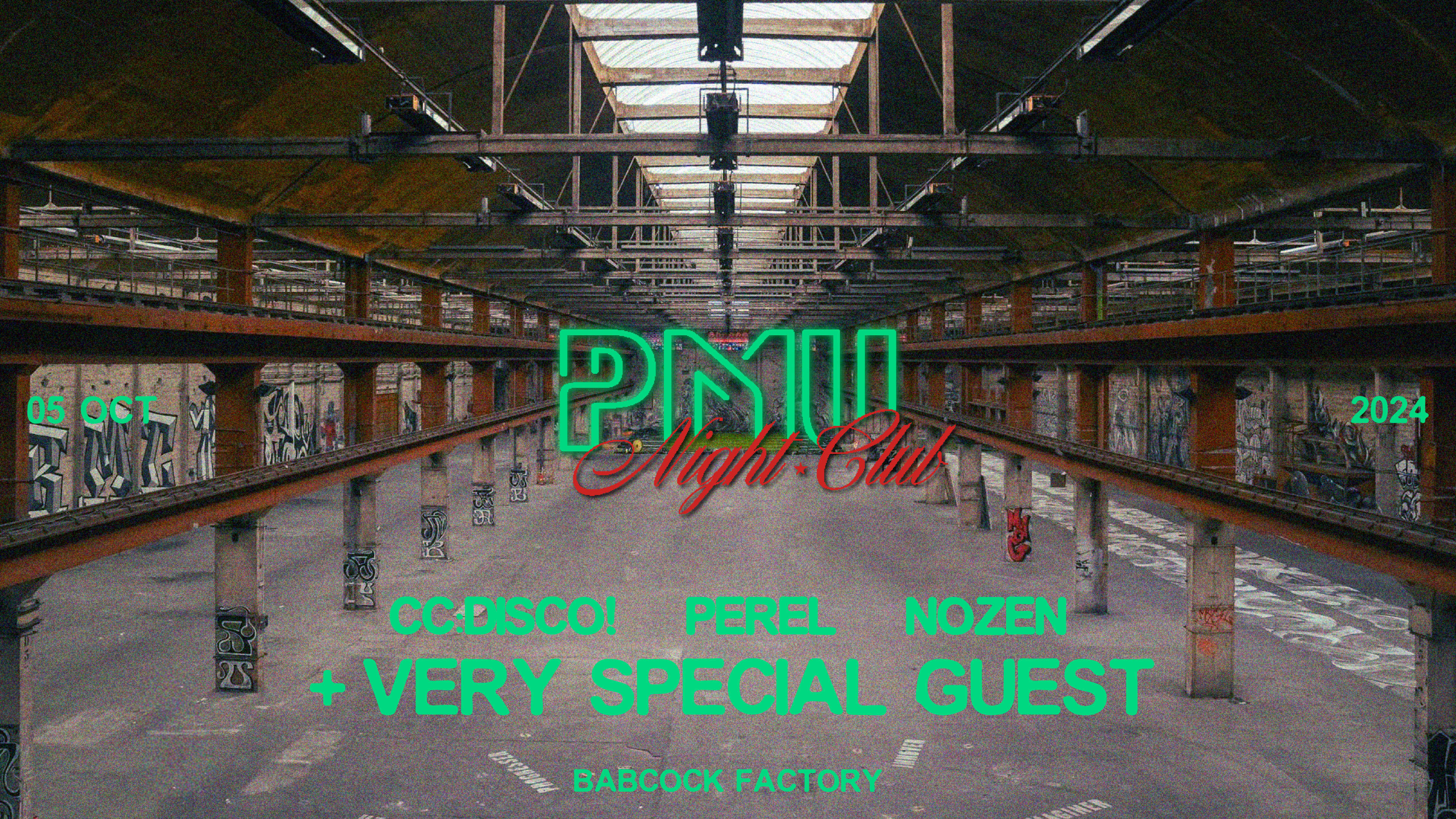 Pmu Nightclub X Babcock Factory Cover