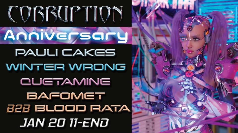 Corruption Anniversary Cover