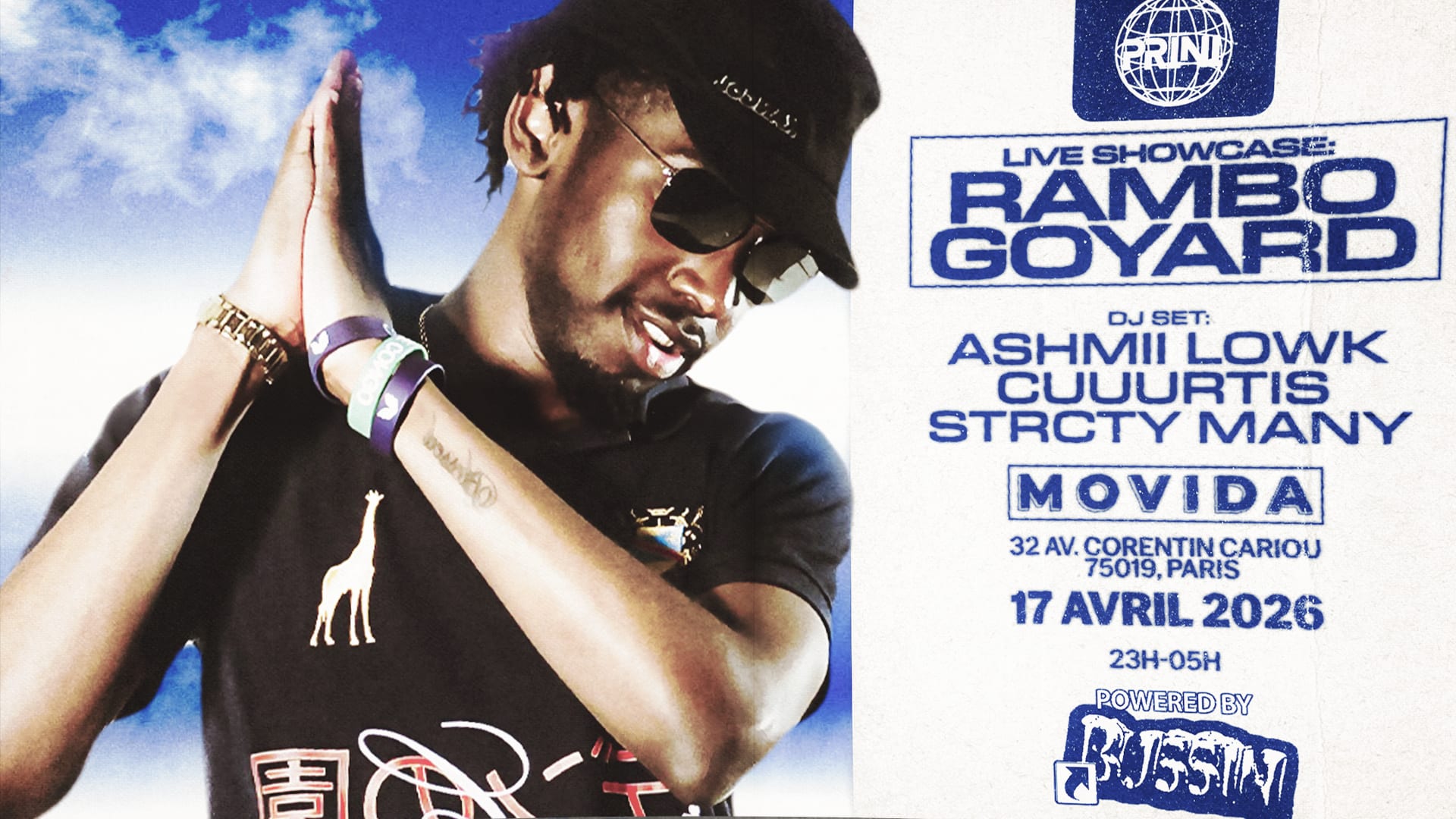 Prini - Rambo Goyard Live Showcase Cover