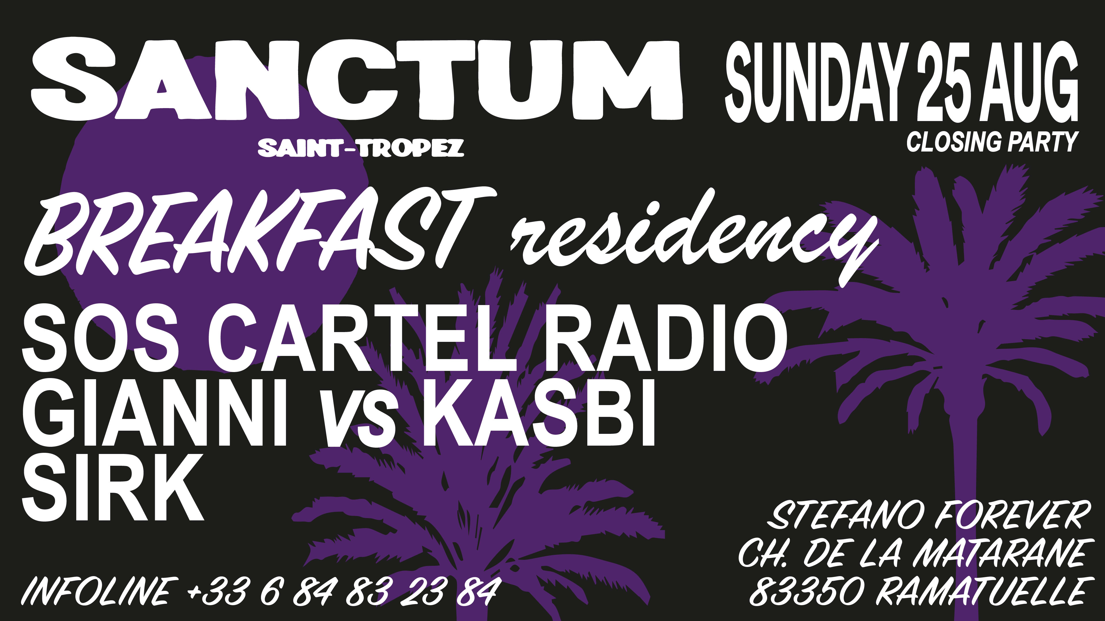 Sanctum Club: Breakfast Residency Closing Cover