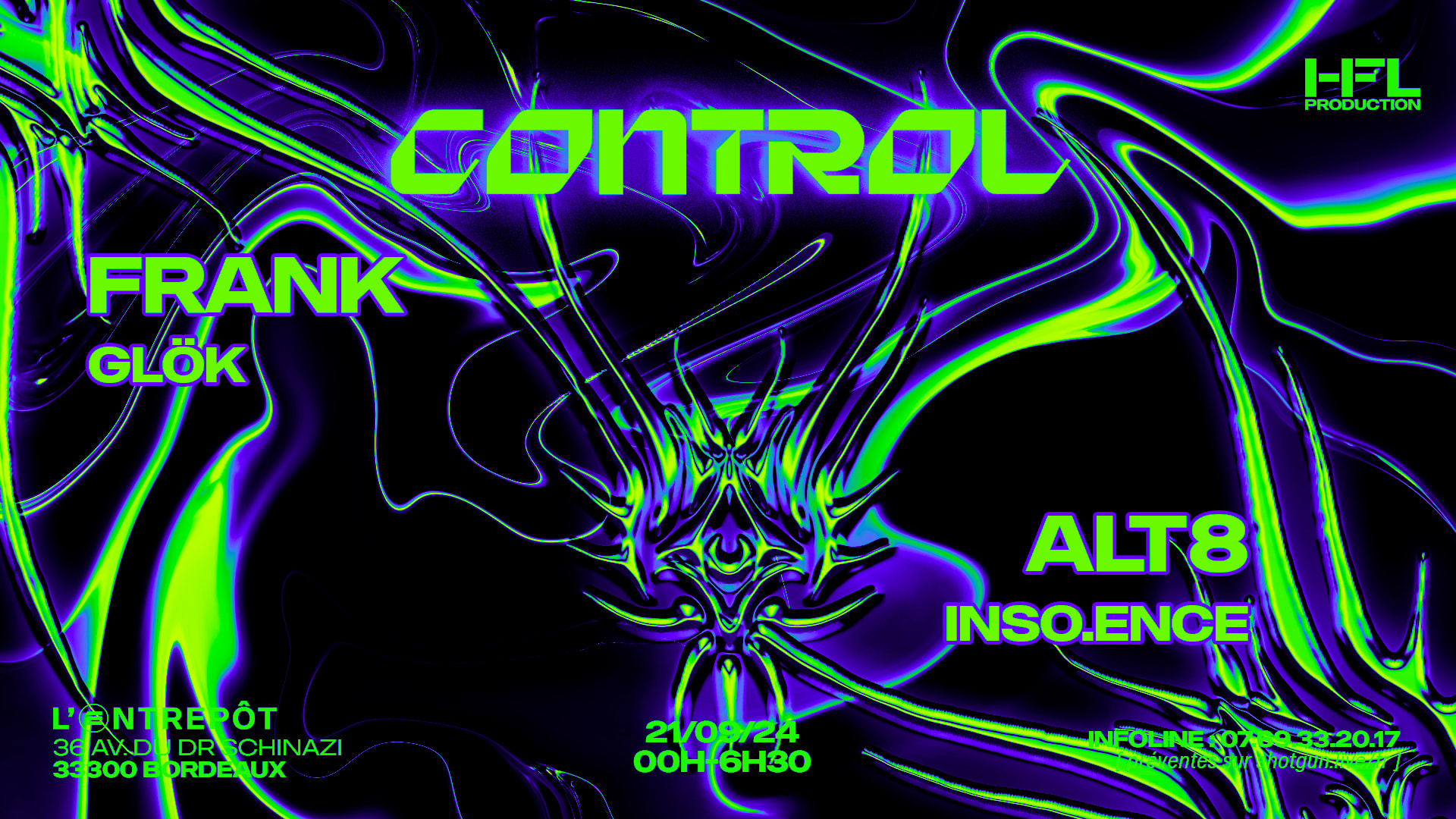 Control W/ Franck / Alt8 / Glök / Inso.Ence Cover