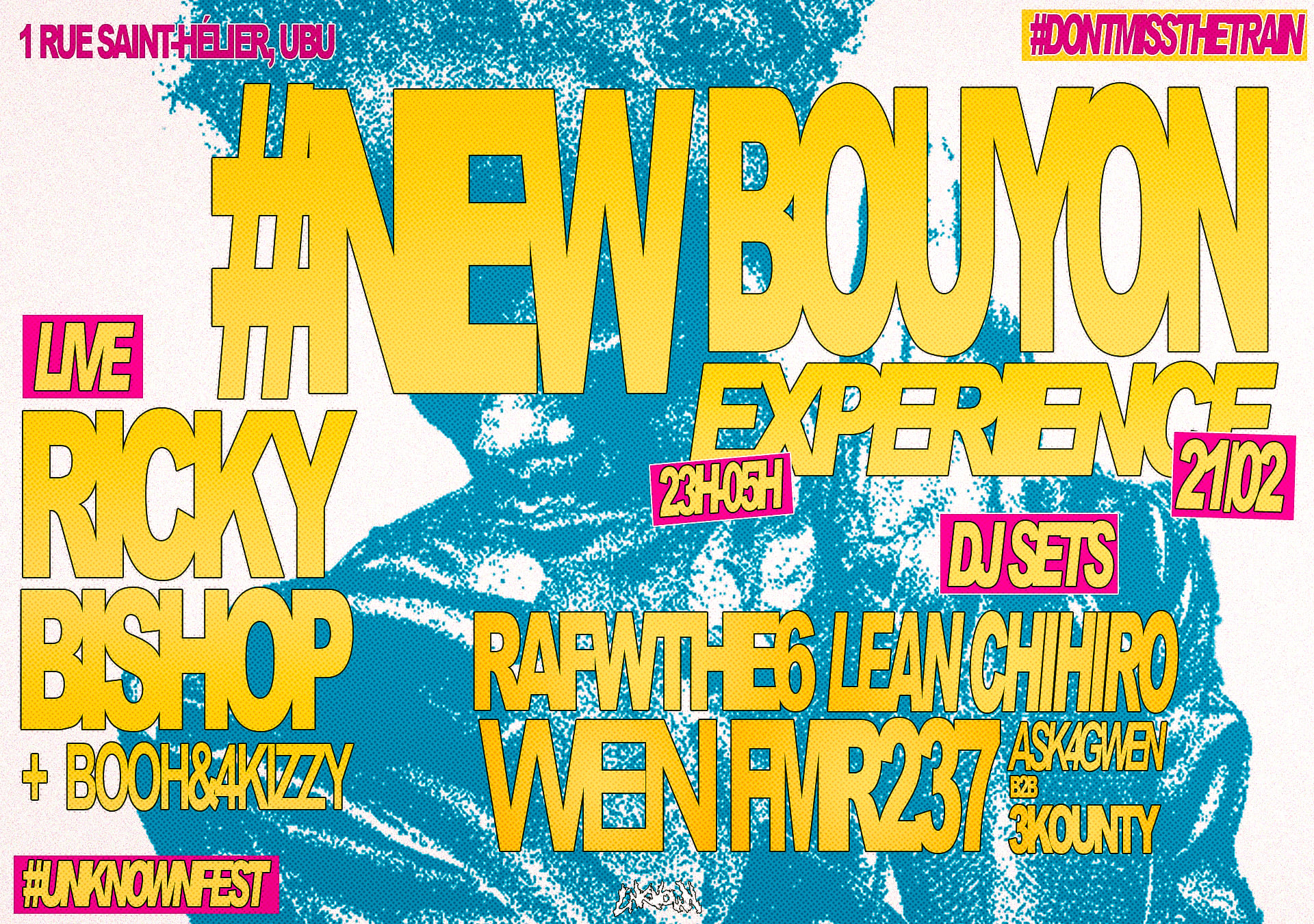 Unknownfest - #Newbouyonexperience Cover