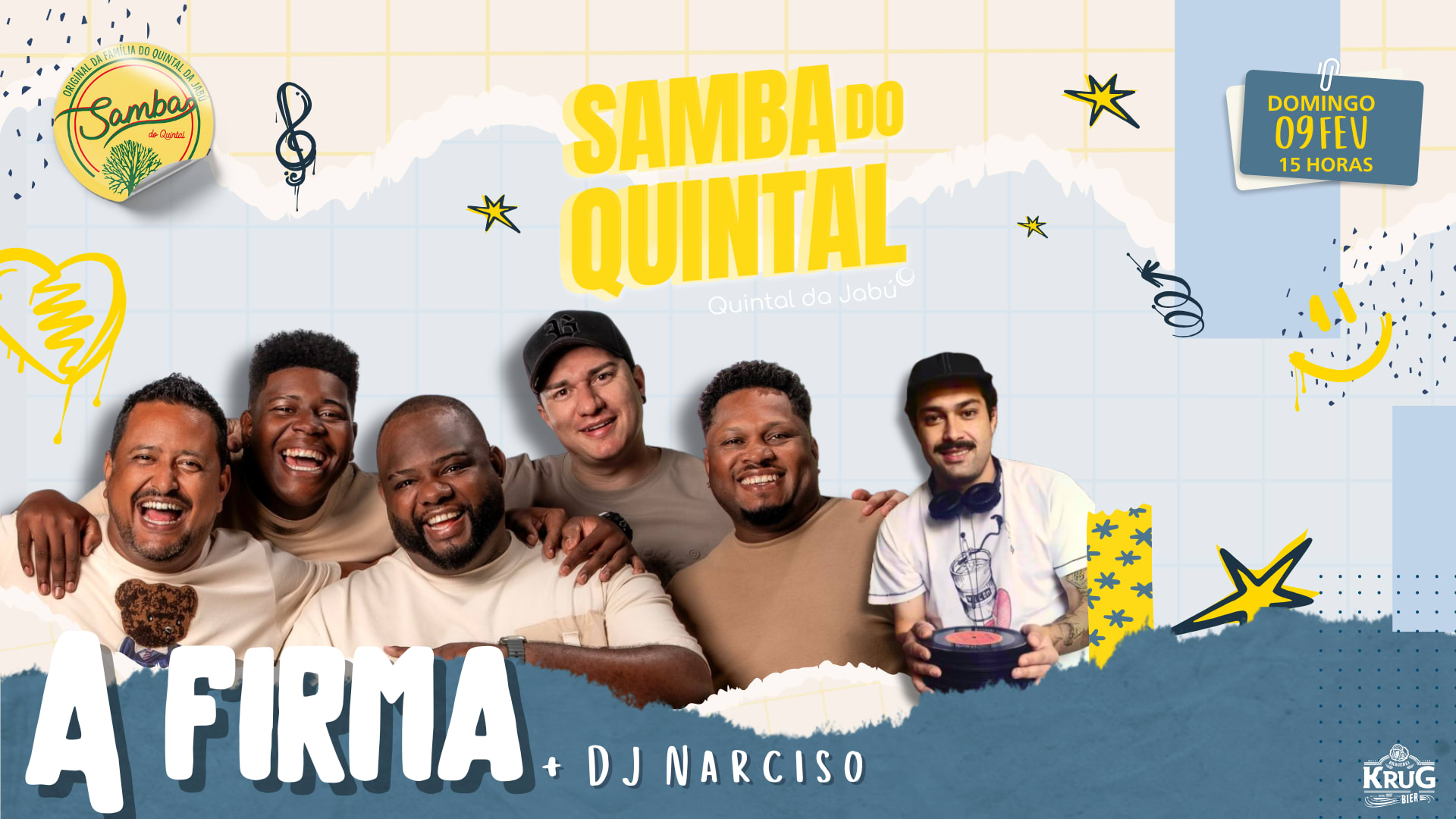 Samba Do Quintal - Pagode Da Firma - Dj Narciso 09.02 Cover