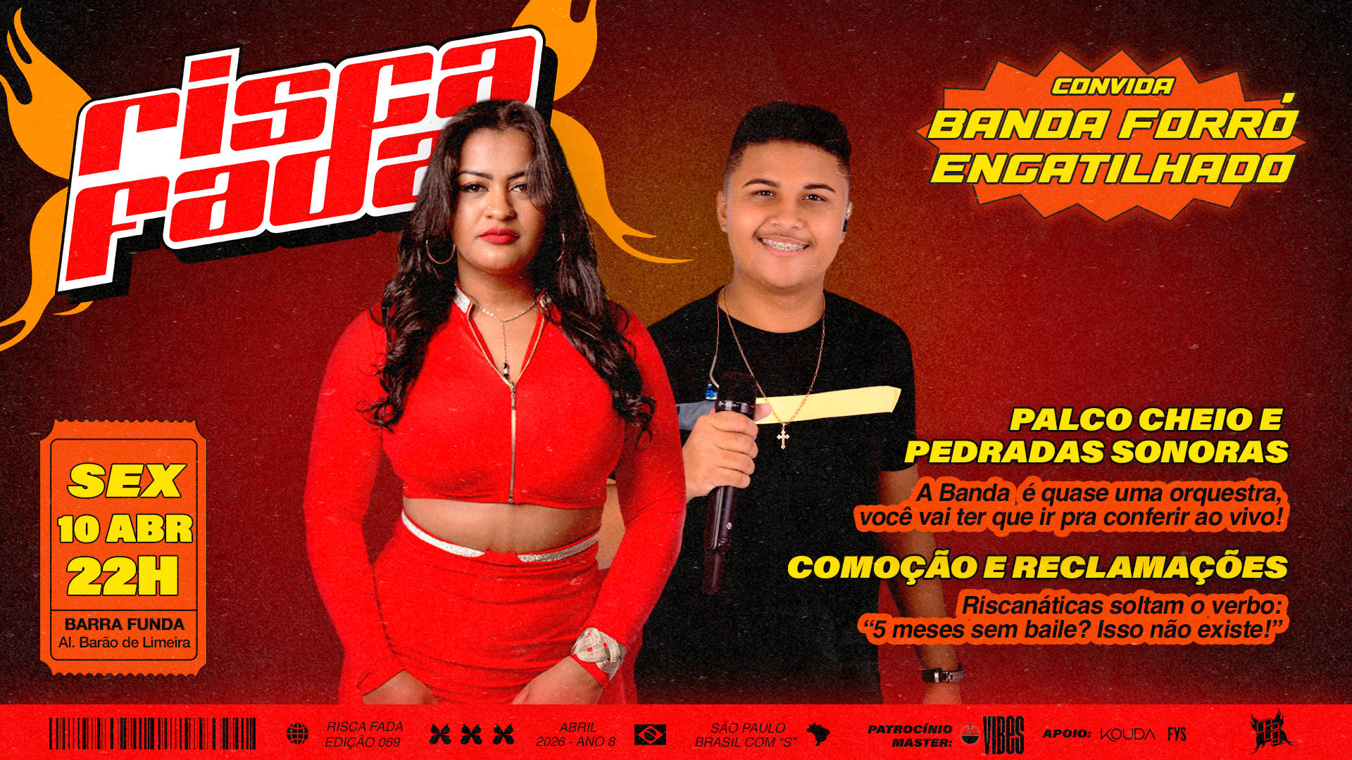 Risca Fada Convida Forró Engatilhado E Raytech Cover