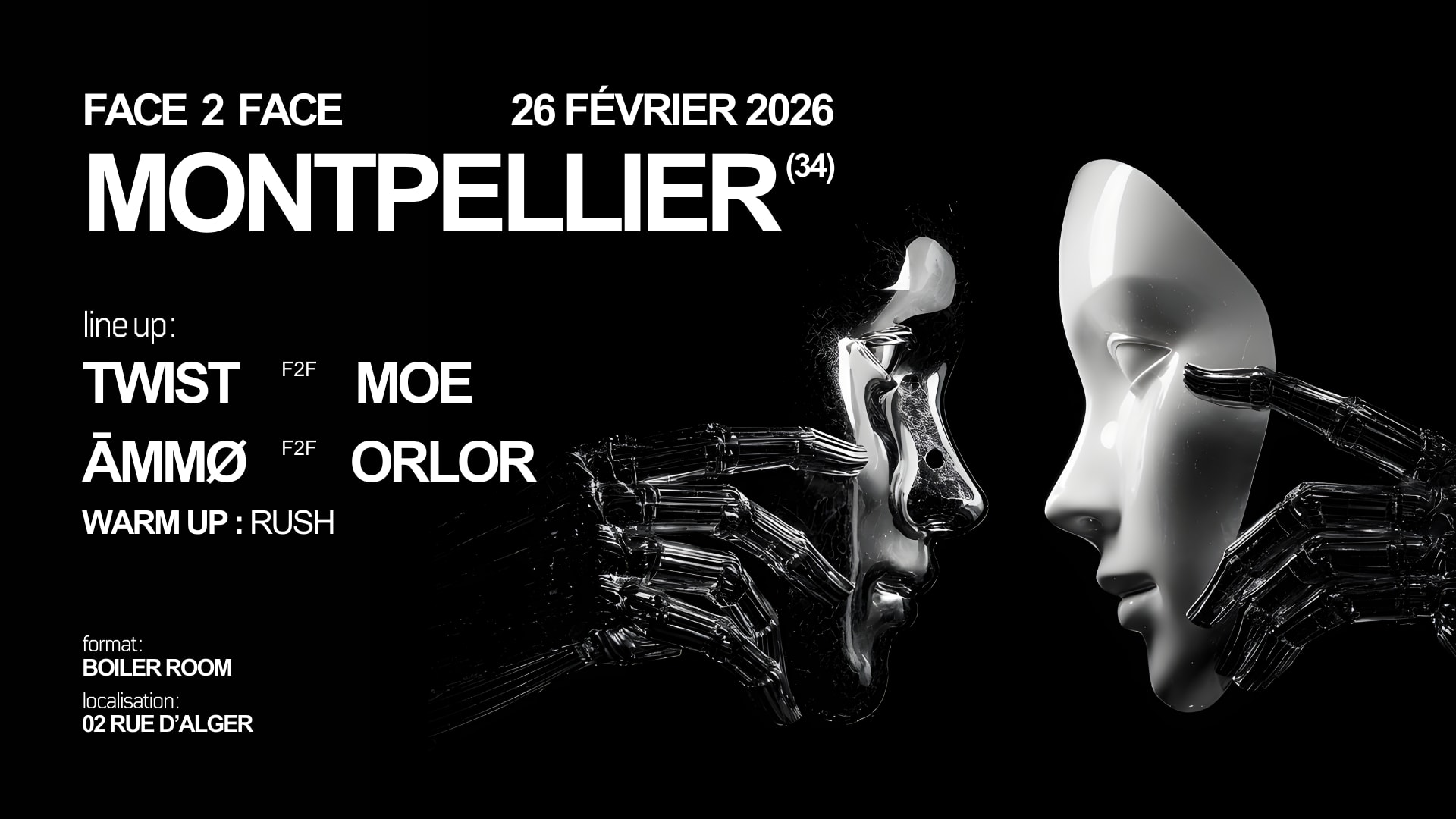 Underboum : Face 2 Face Cover