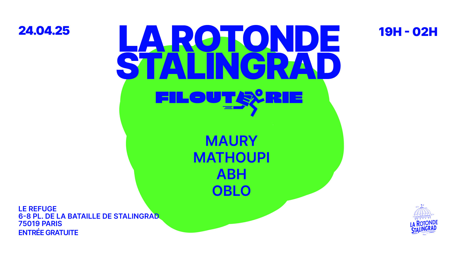 Filouterie X La Rotonde Cover
