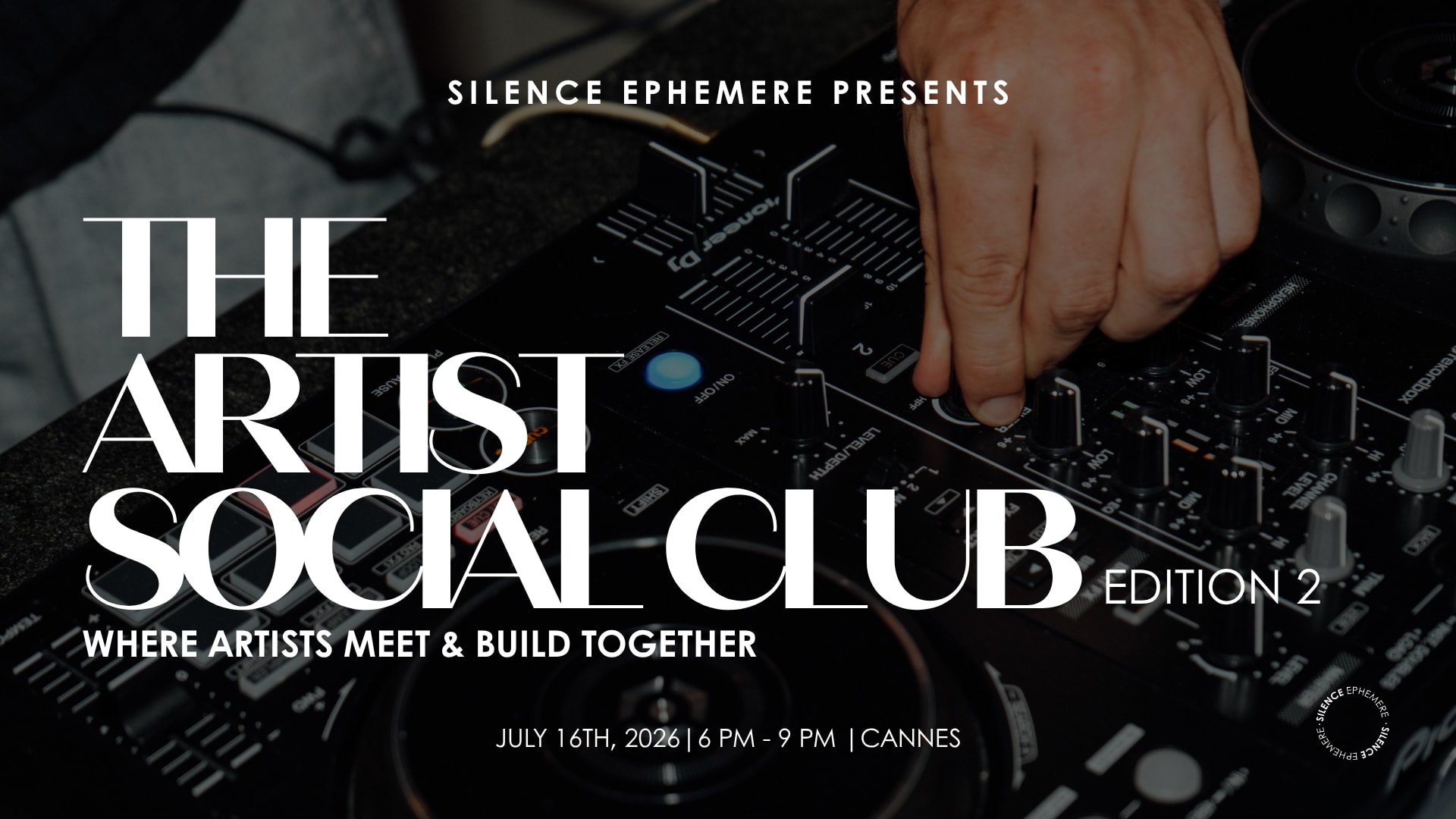 The Artist Social Club #2 — Cannes Cover
