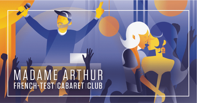 Blind-Test & Club Chez Madame Arthur - Samedi 13/04 Cover